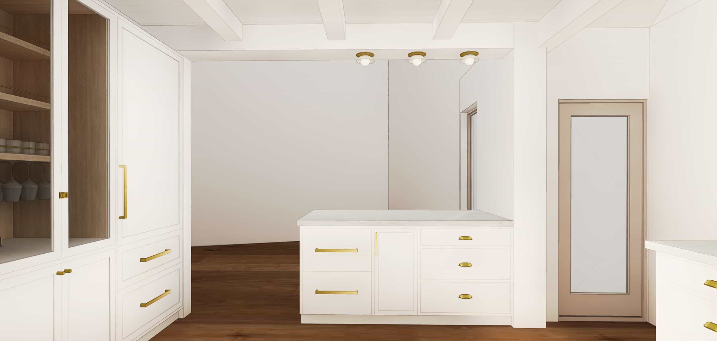 Emily Henderson Mountain House Kitchen Evolution Kitchensumnt Flat Peninsula