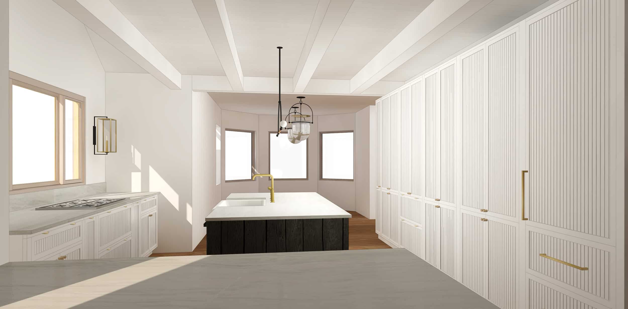 Emily Henderson Mountain House Kitchen Evolution Kitchensumnt Grooved Shaker 01 Final
