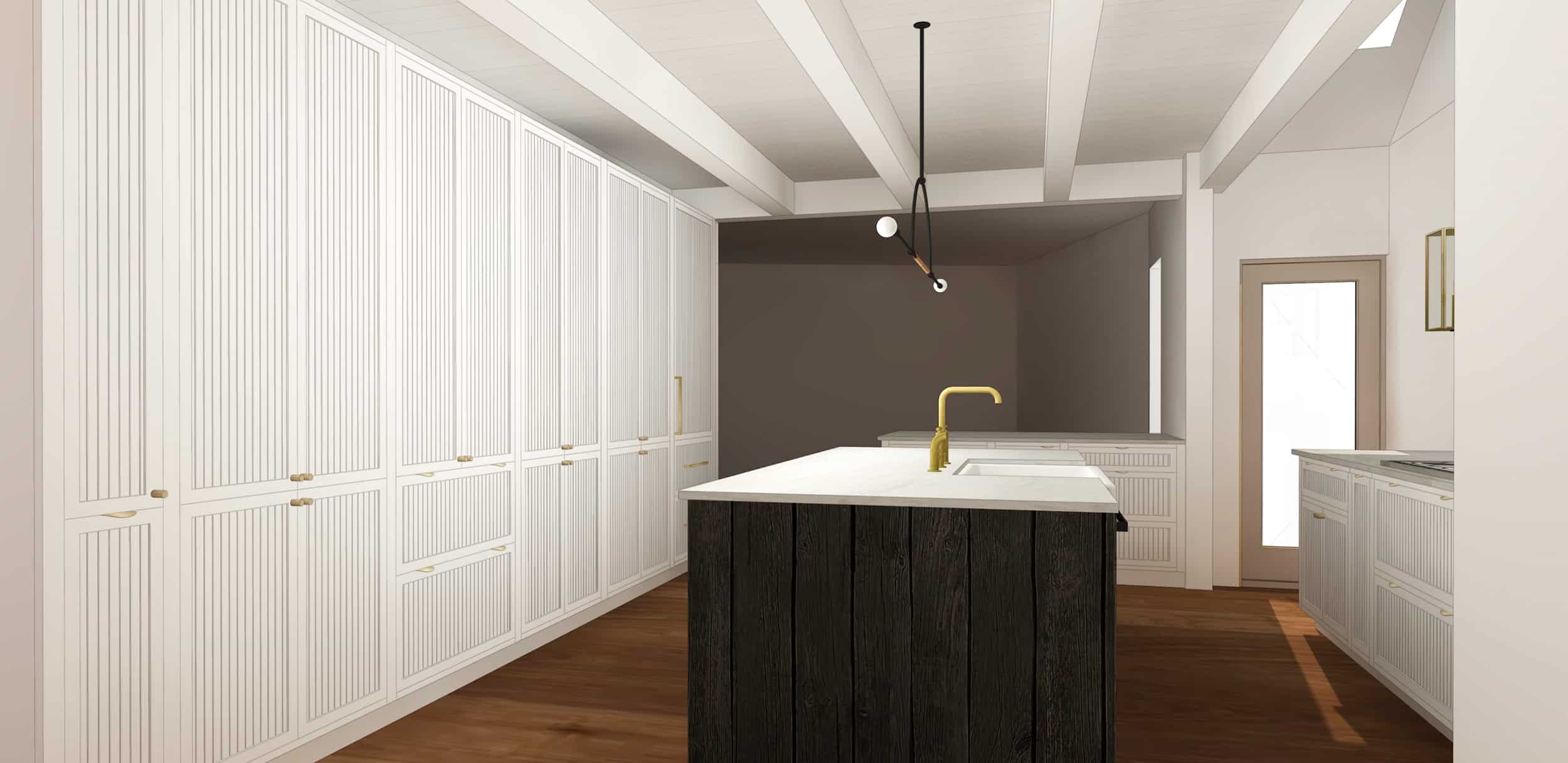 Emily Henderson Mountain House Kitchen Evolution Kitchensumnt Grooved Shaker 02 Final