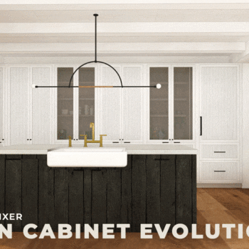 Emily Henderson Mountain House Kitchen Kitchen Evolution Animation Final