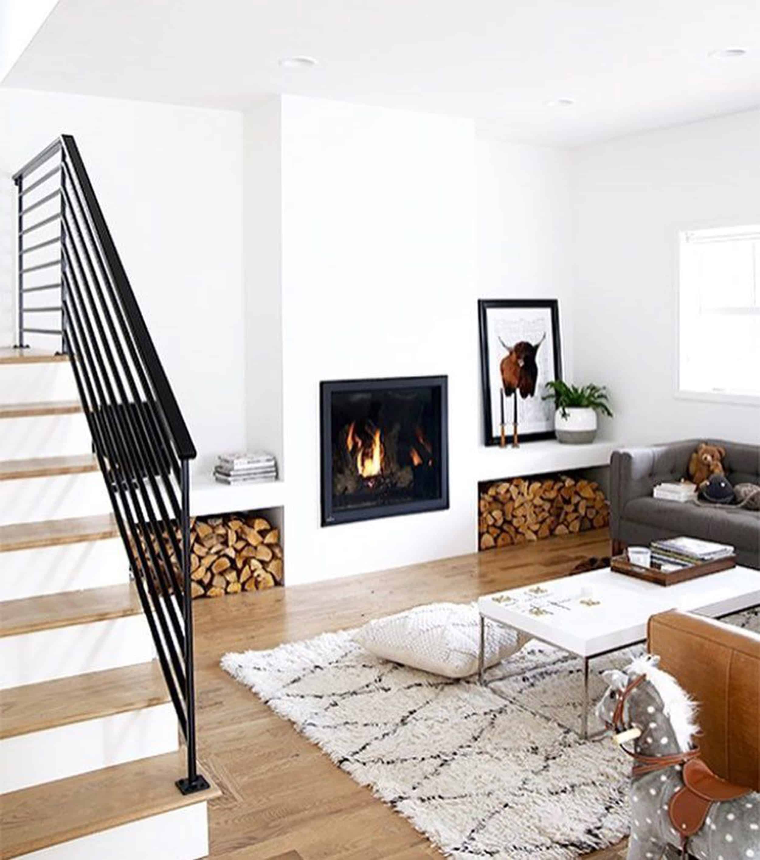 Emily Henderson Mountain Fixer Upper Family Room Fireplace Inspiration 6