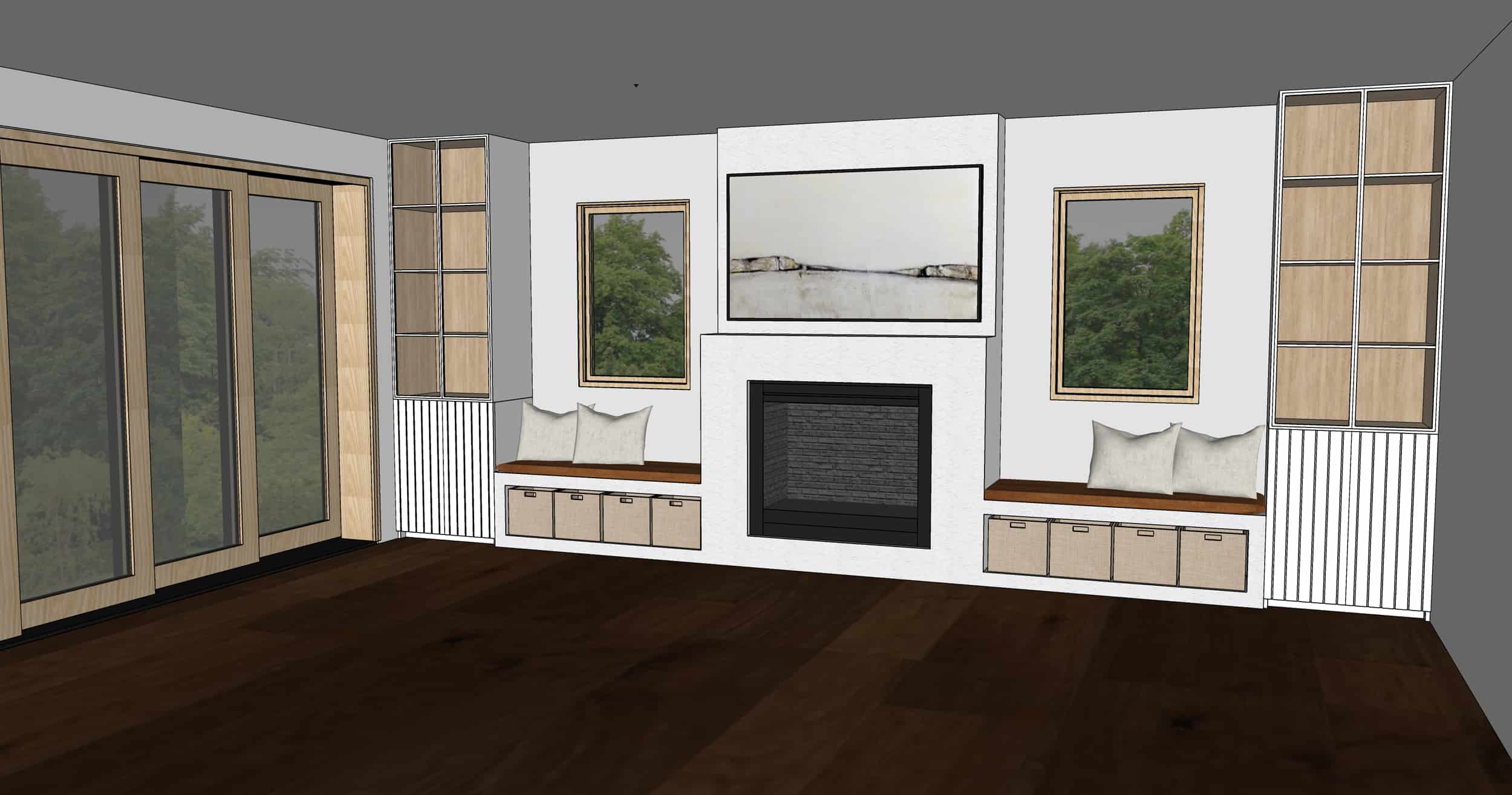 Emily Henderson Mountain Fixer Upper Family Room Fireplace Notes From Readers Option 51