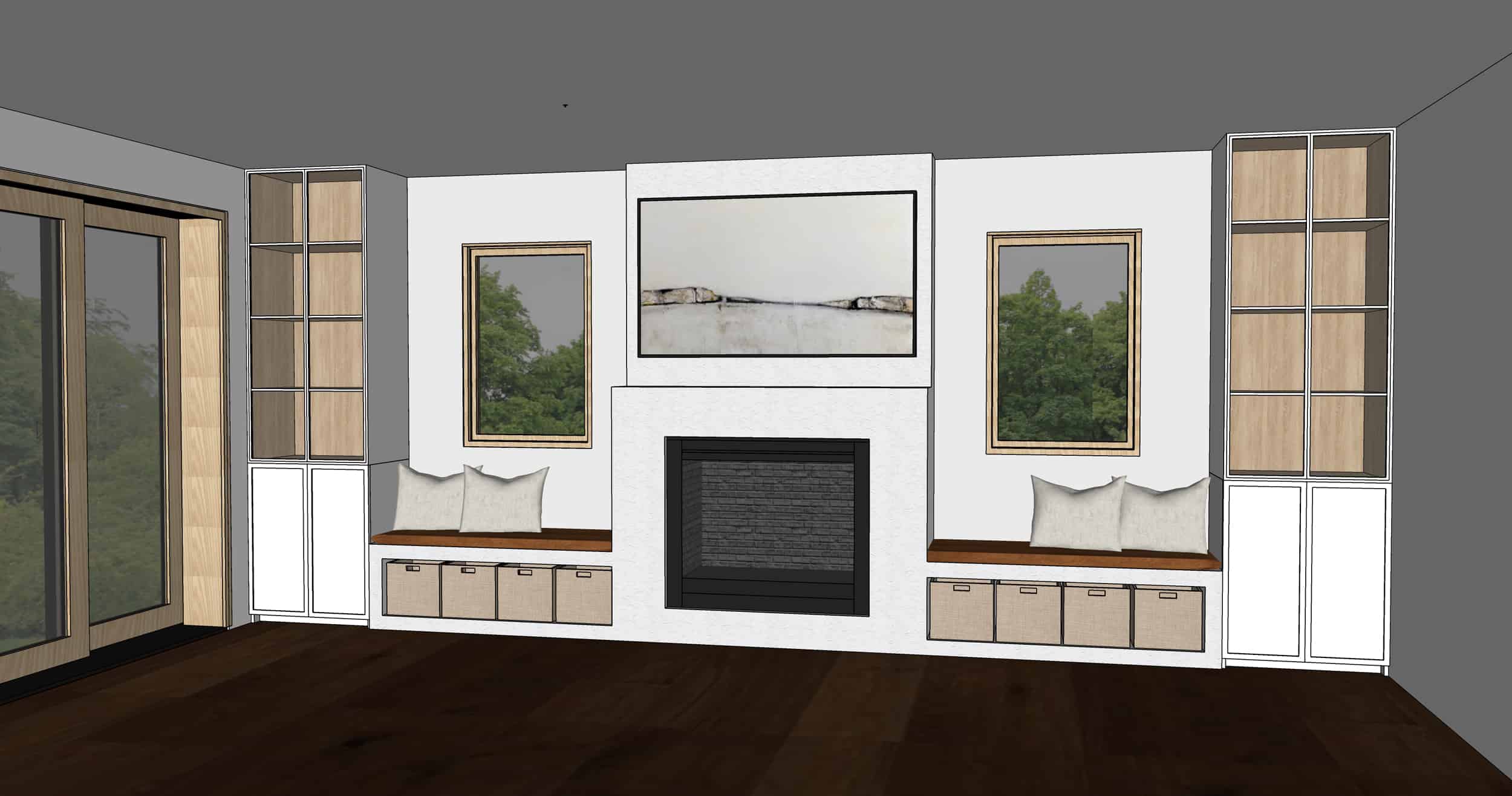 Emily Henderson Mountain Fixer Upper Family Room Fireplace Notes From Readers Option 61