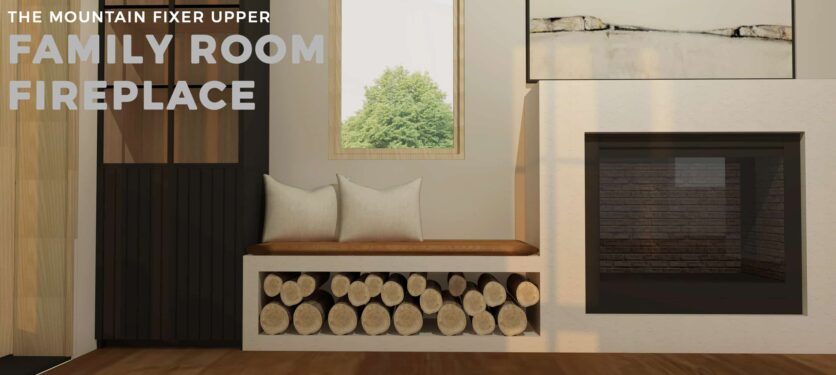 Emily Henderson Mountain Fixer Upper Family Room Fireplace Opener Final