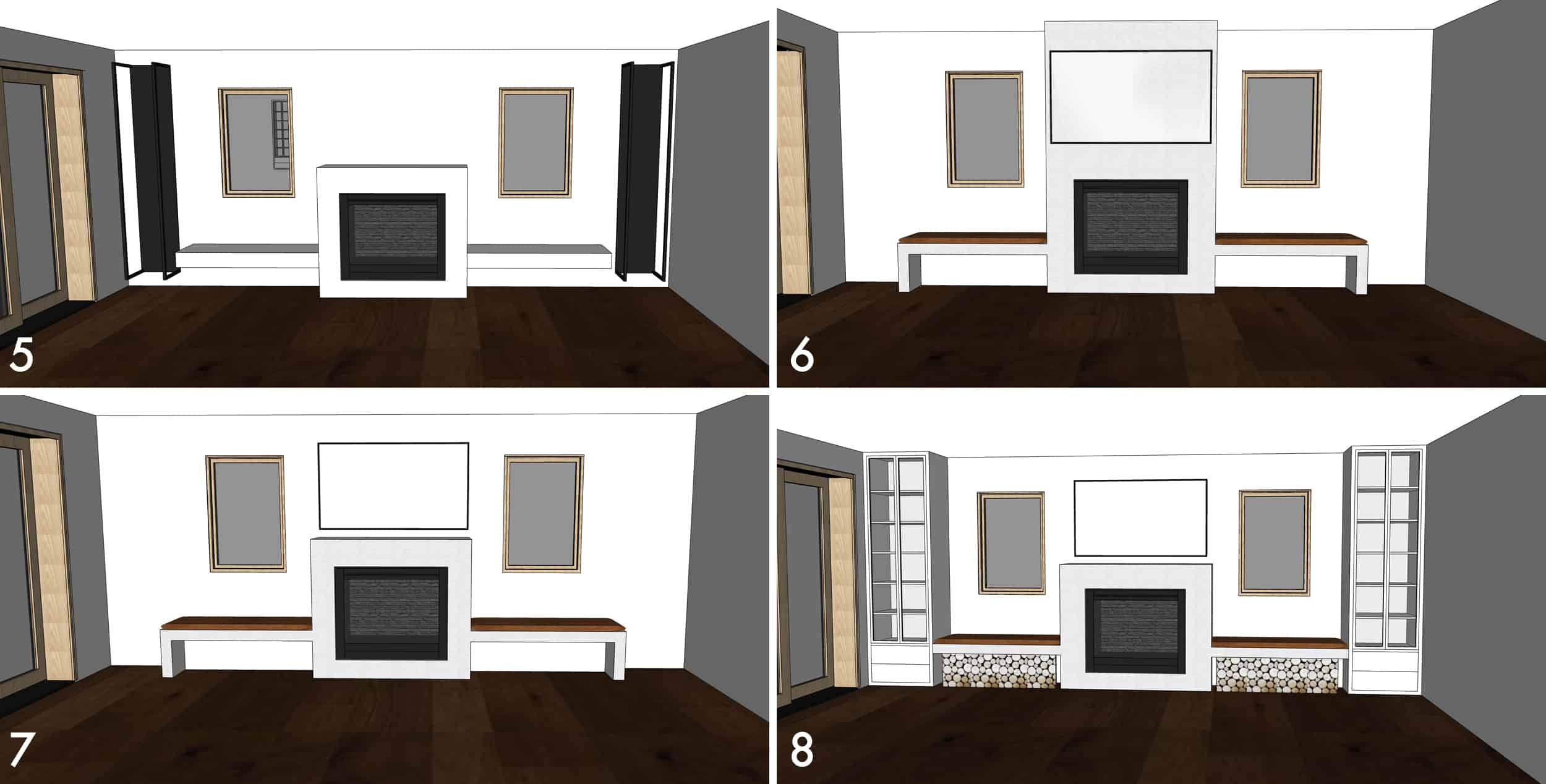 Mountain Fixer Upper Family Fireplace Design Process Final 02