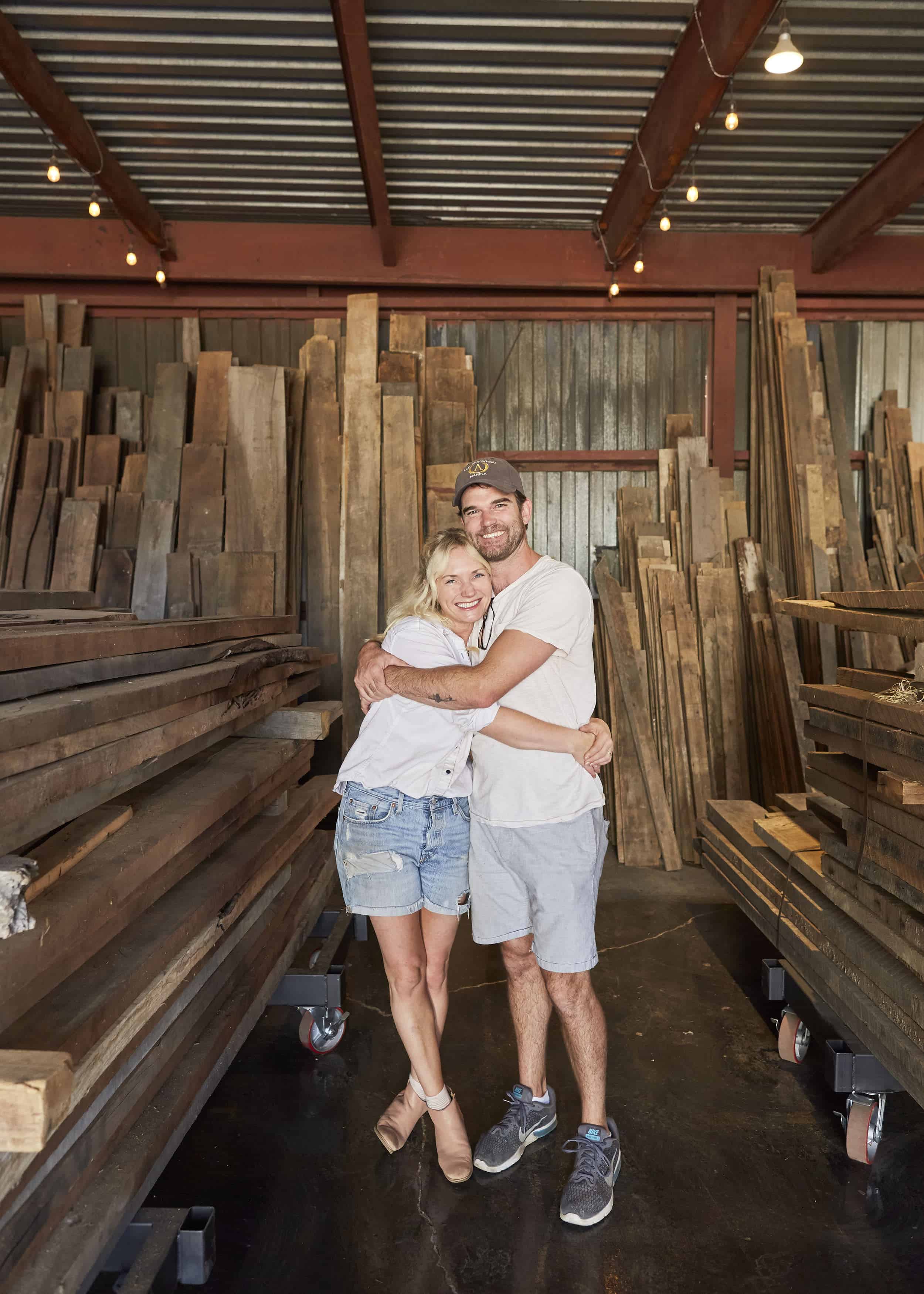 Emily Henderson Mountain House Ross Allan Reclaimed Wood551