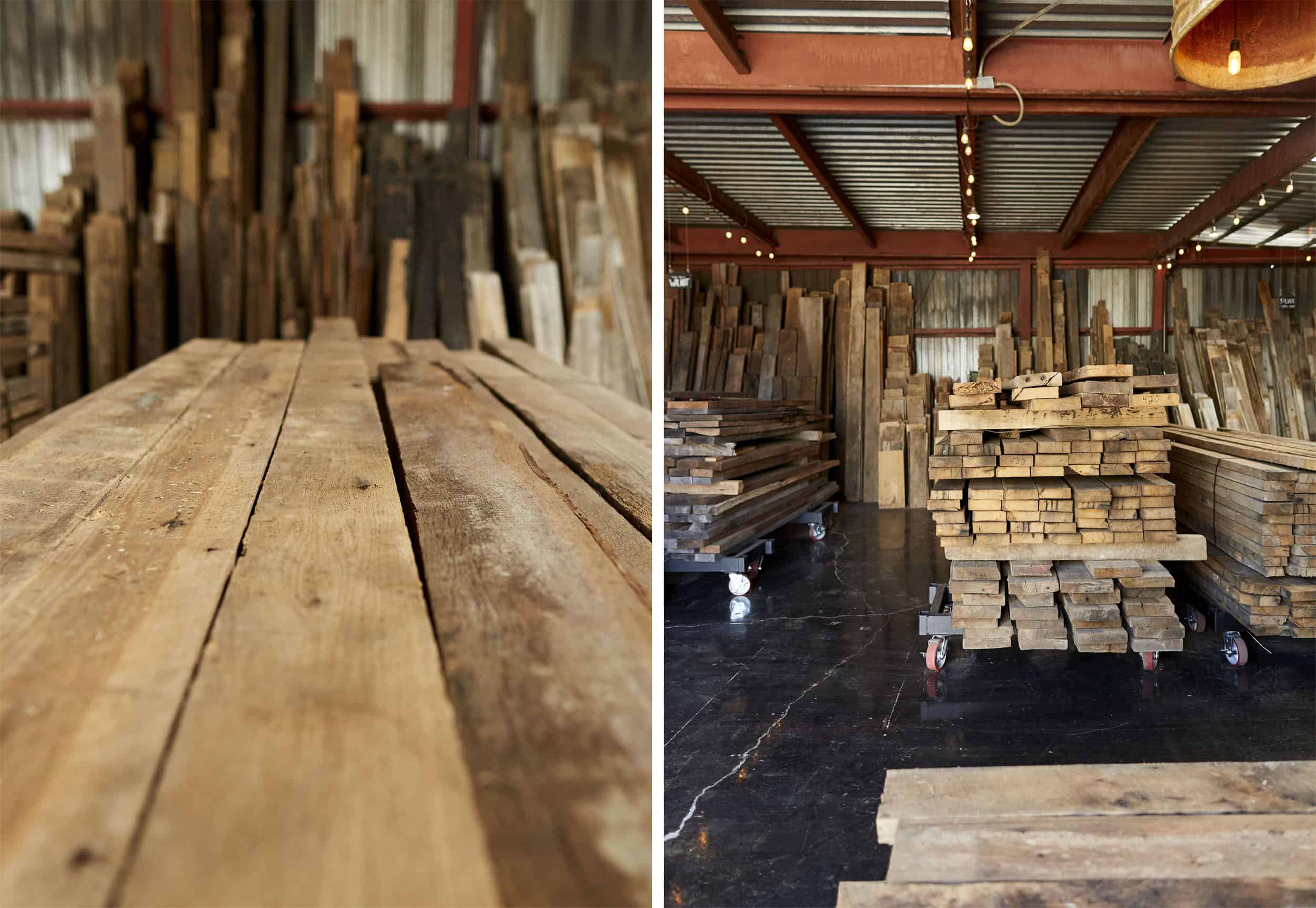 Emily Henderson Mountain House Ross Allan Reclaimed Wood83