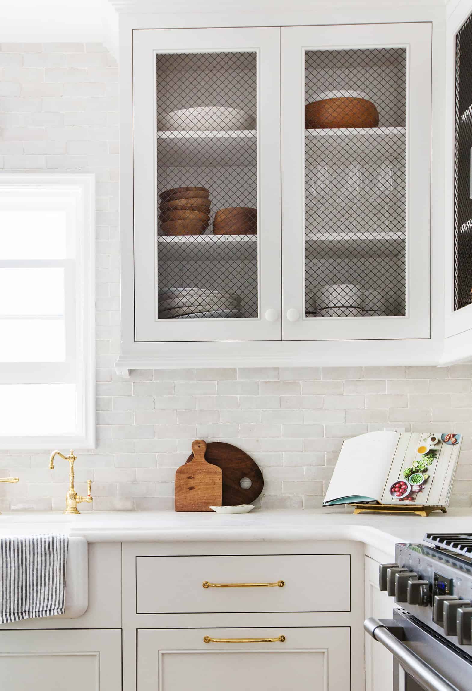 Emily Henderson Frigidaire Kitchen Reveal Waverly English Modern Edited Beams 20