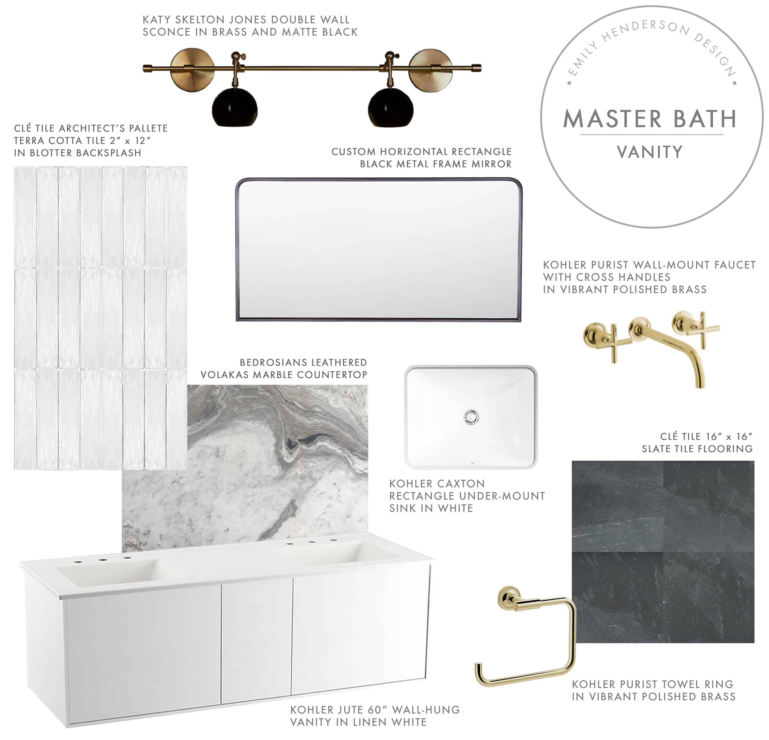 Emily Henderson Mountain Fixer Master Bath Design Plan Product Vanity
