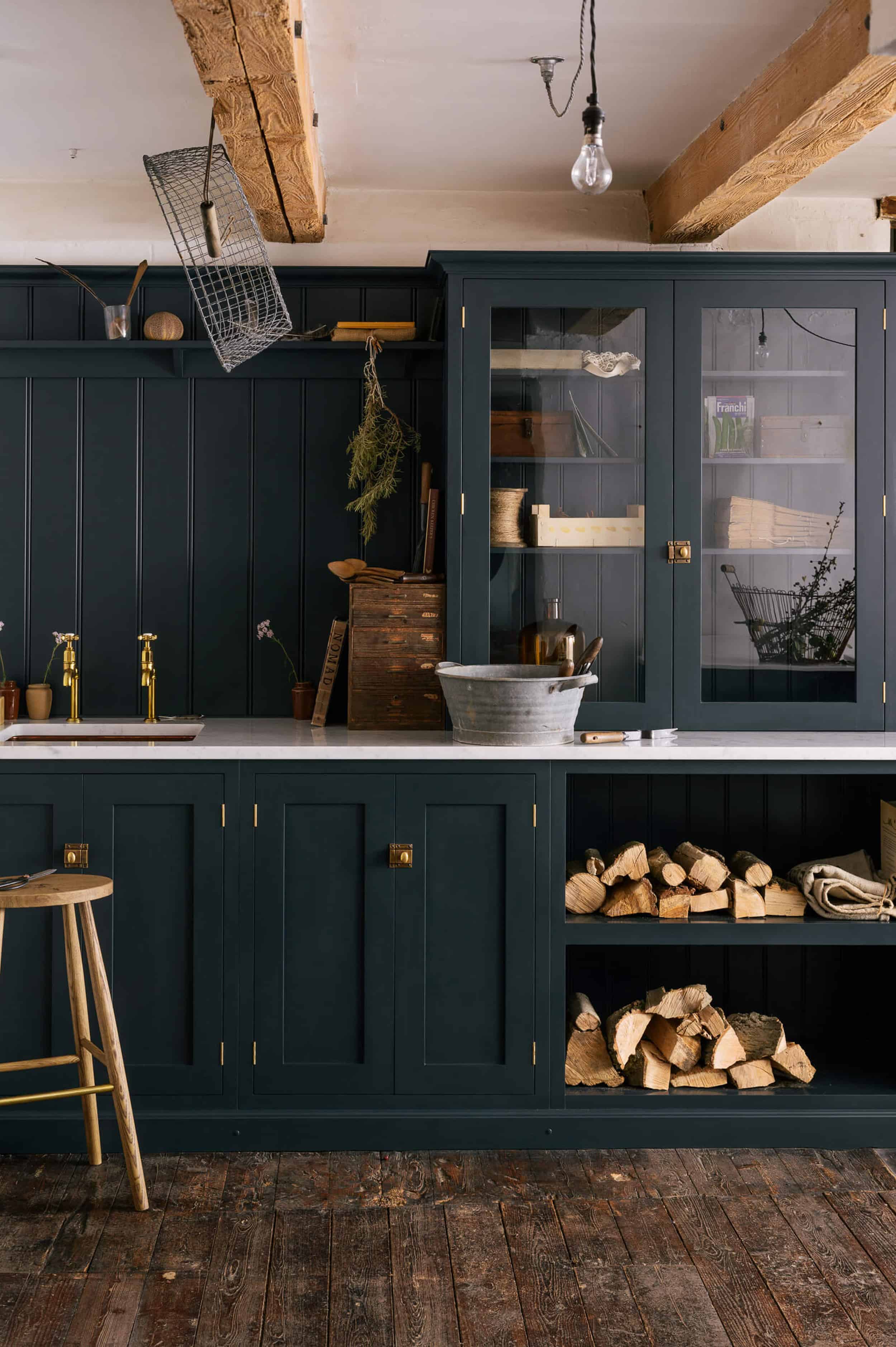 Emily Henderson Updated Kitchen Trends 2018 Cabinet On Counter 2