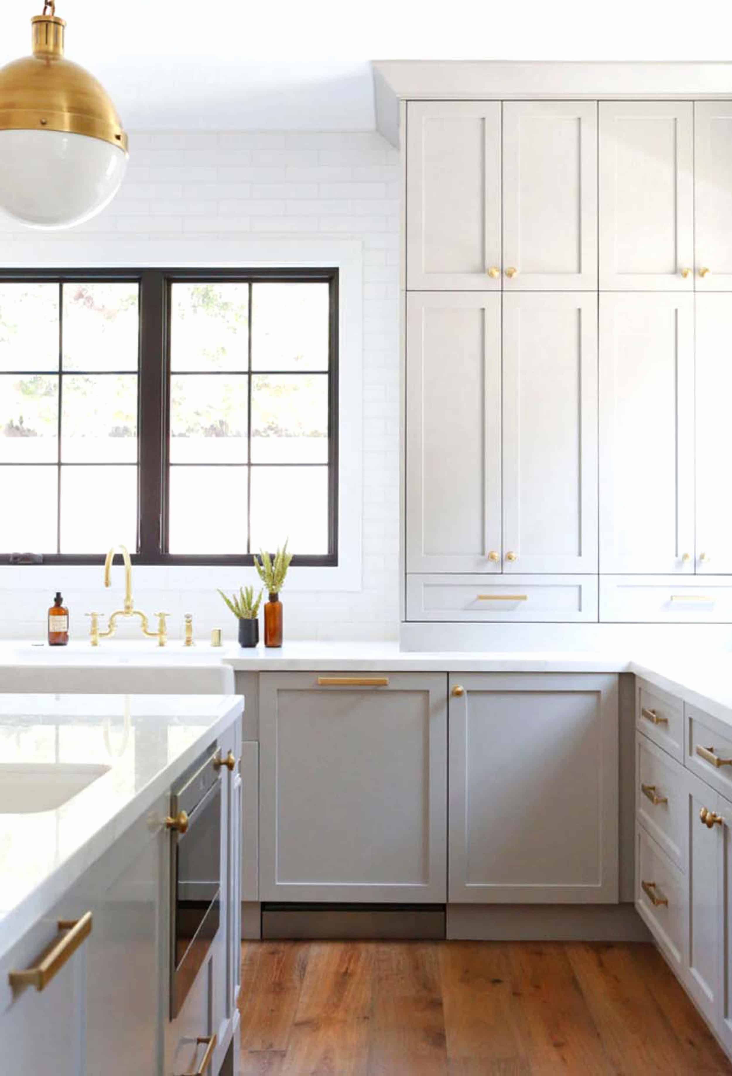 Emily Henderson Updated Kitchen Trends 2018 Cabinet On Counter 6