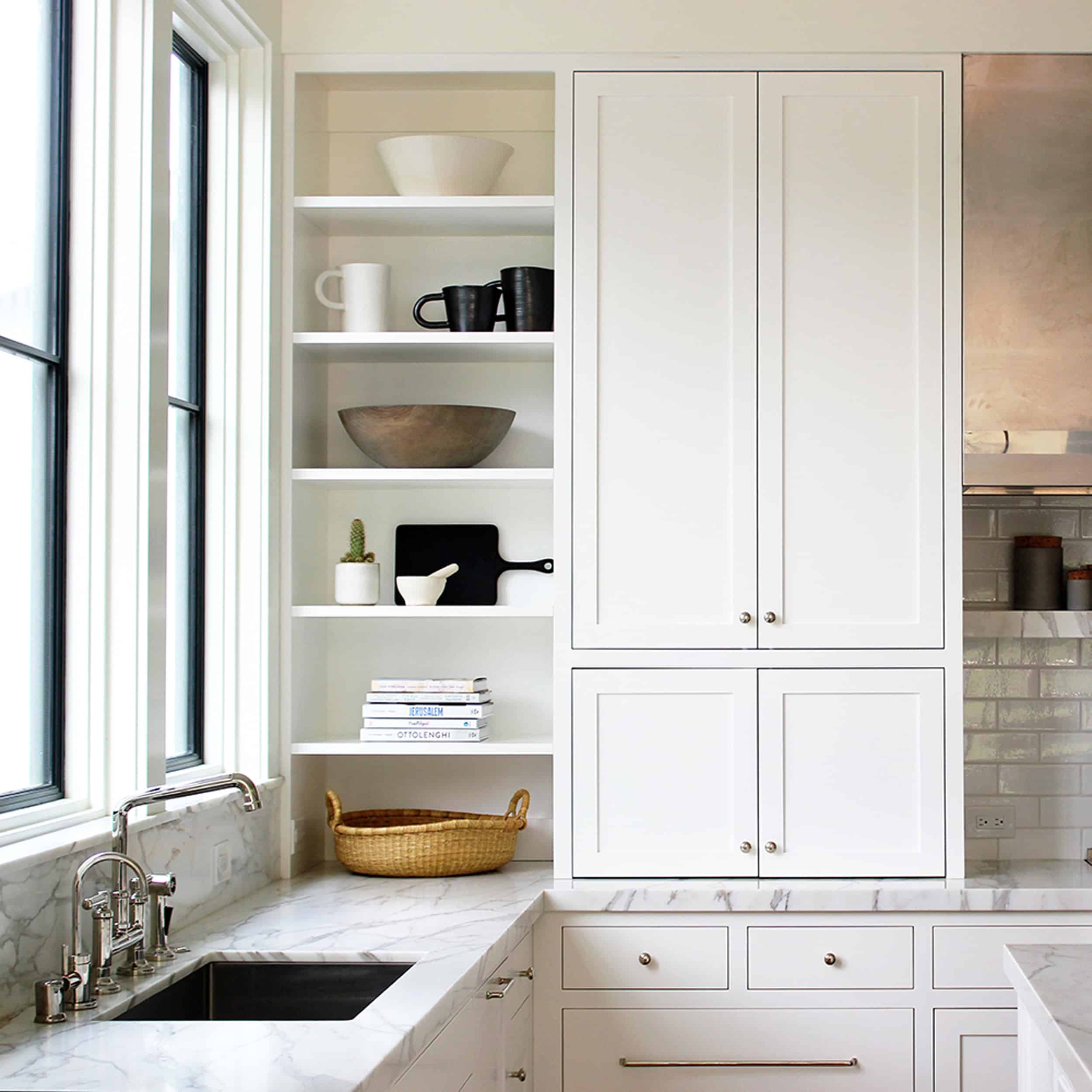 Emily Henderson Updated Kitchen Trends 2018 Cabinet On Counter 7