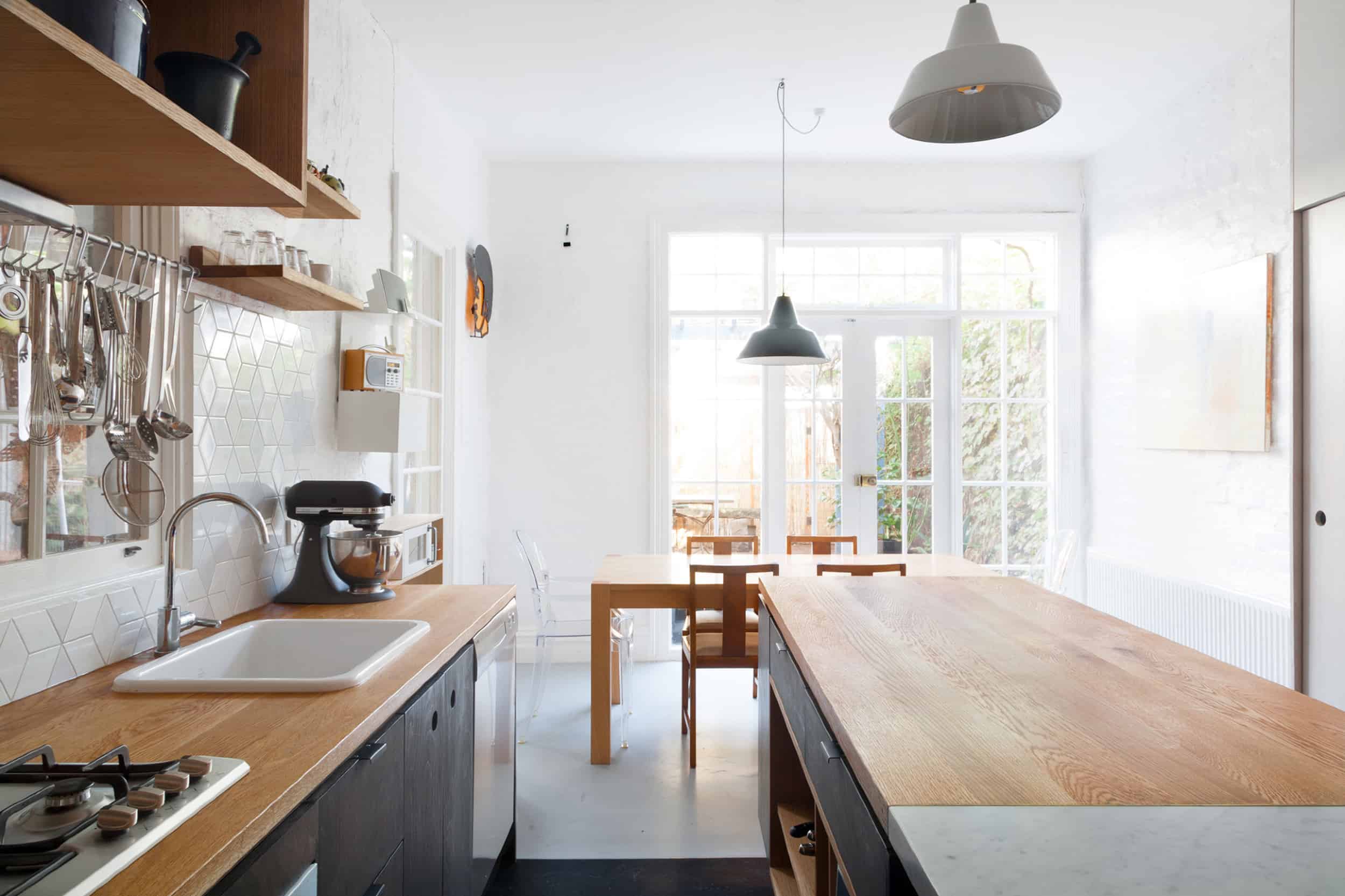 Emily Henderson Updated Kitchen Trends 2018 Two Material Countertop 1