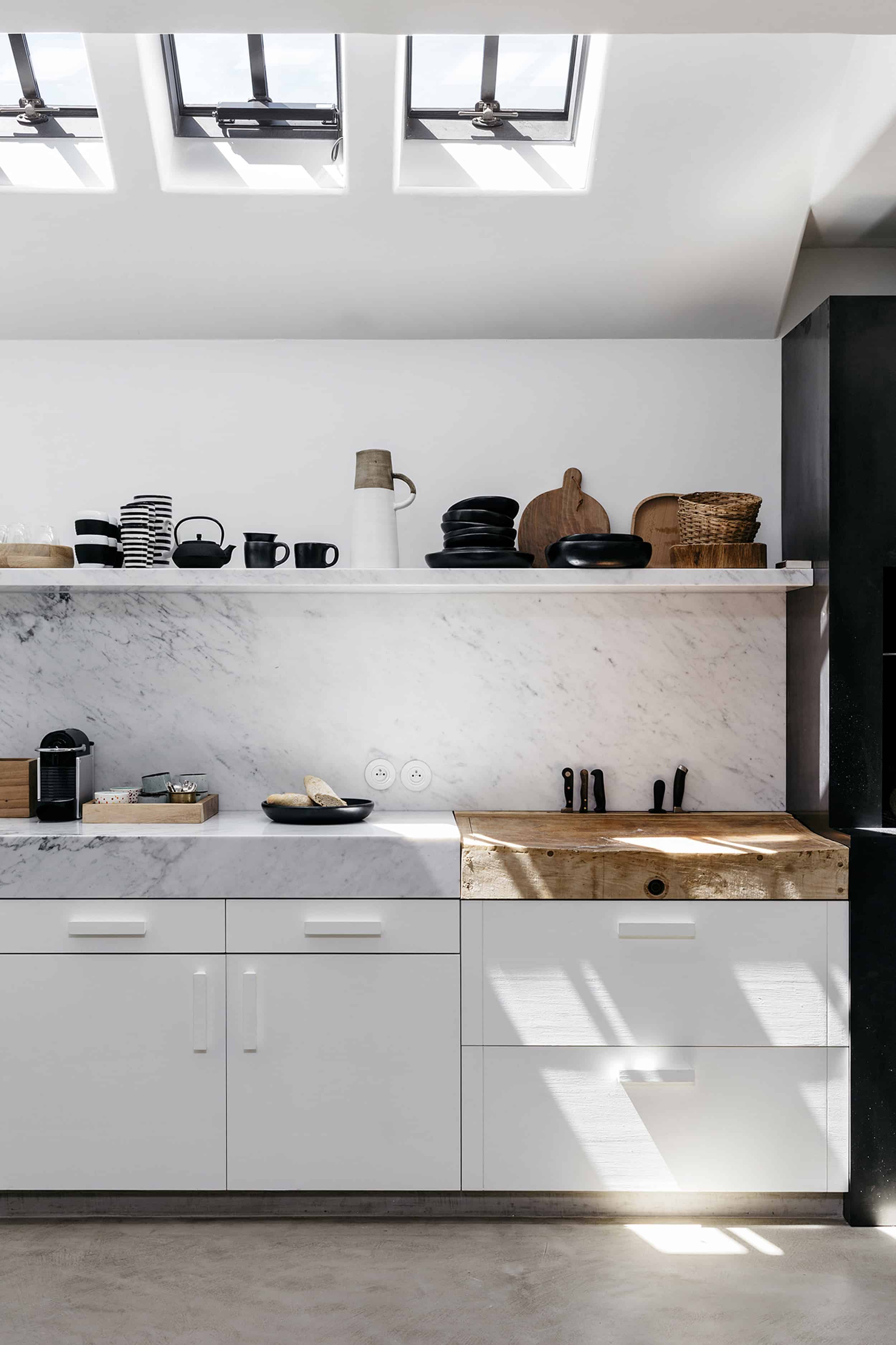 Emily Henderson Updated Kitchen Trends 2018 Two Material Countertop 5