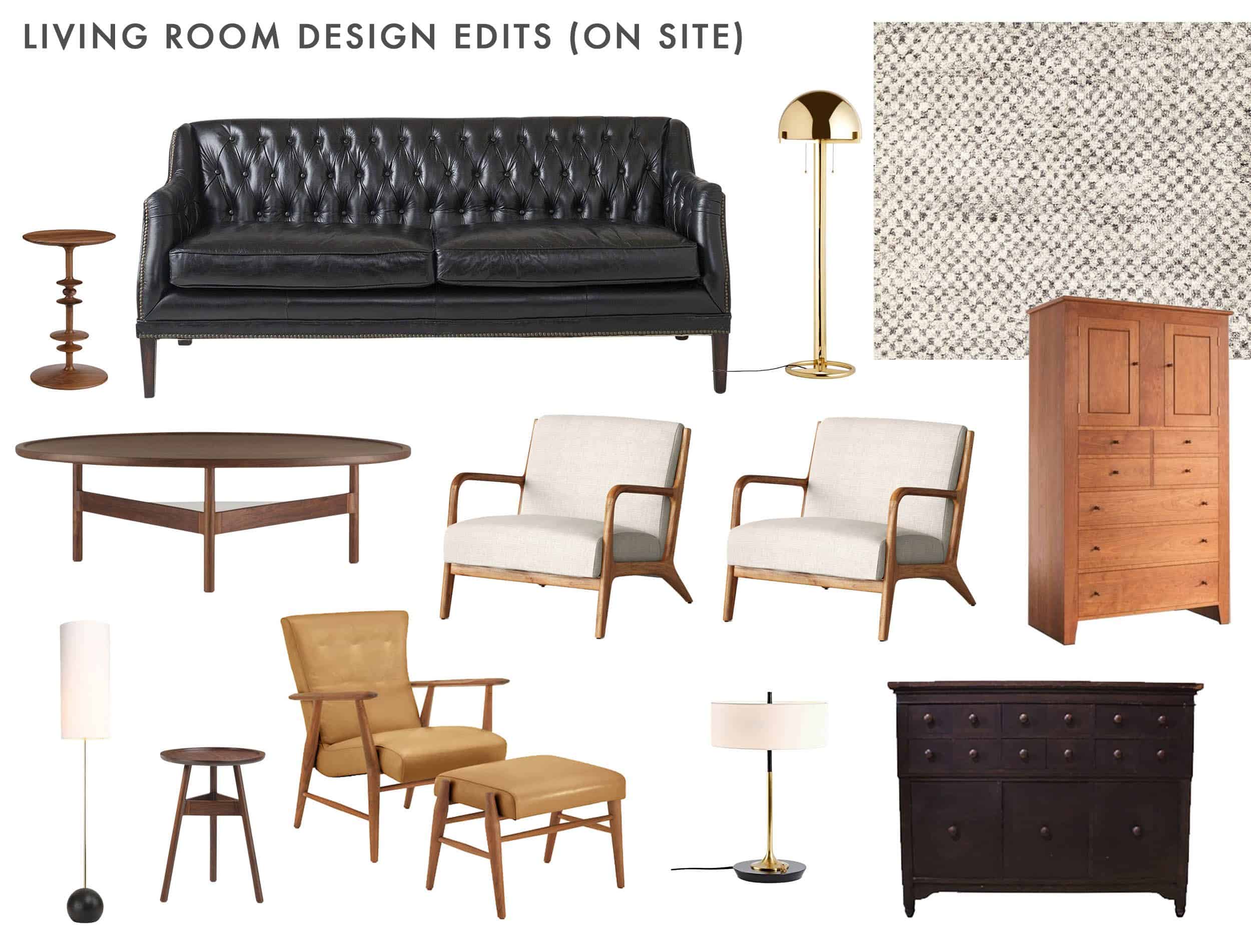 Living Room Design On Site Edits