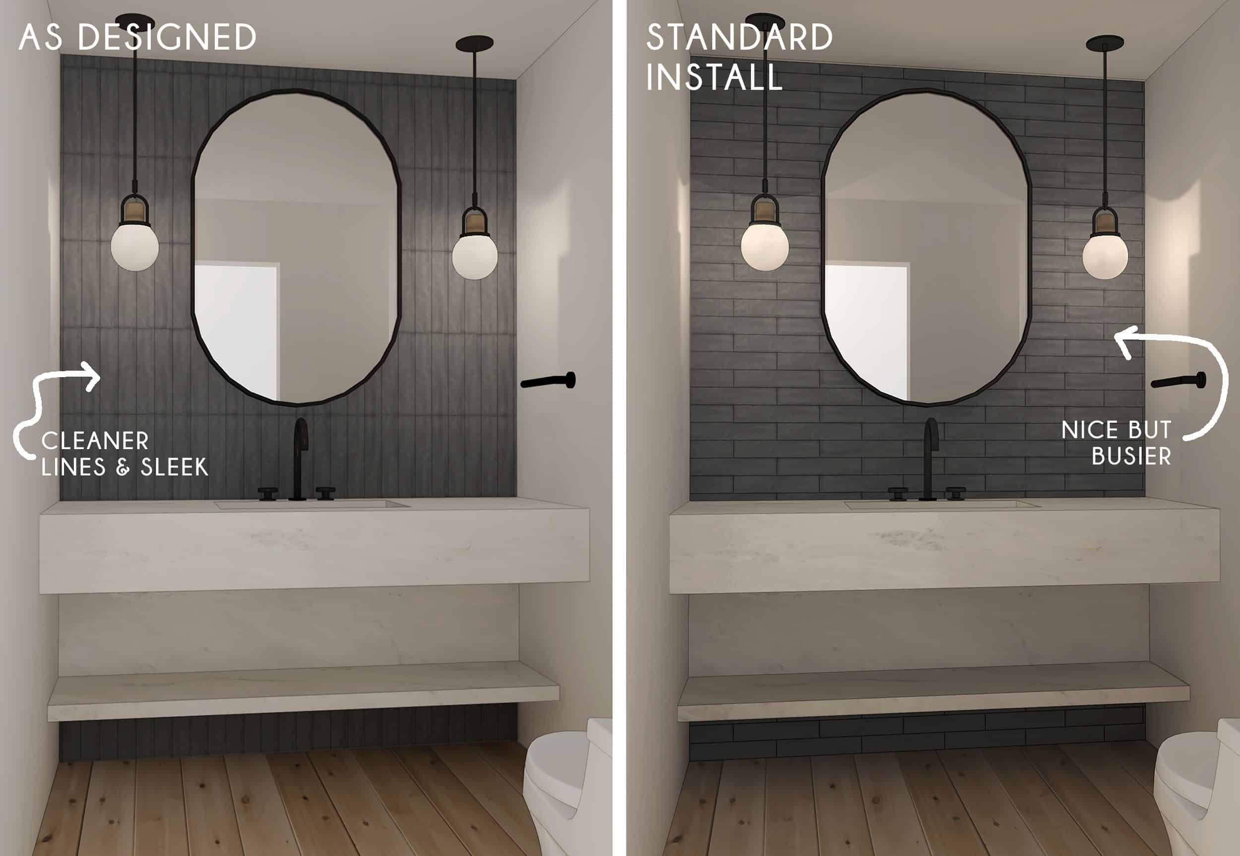 Side By Side Powder Bath