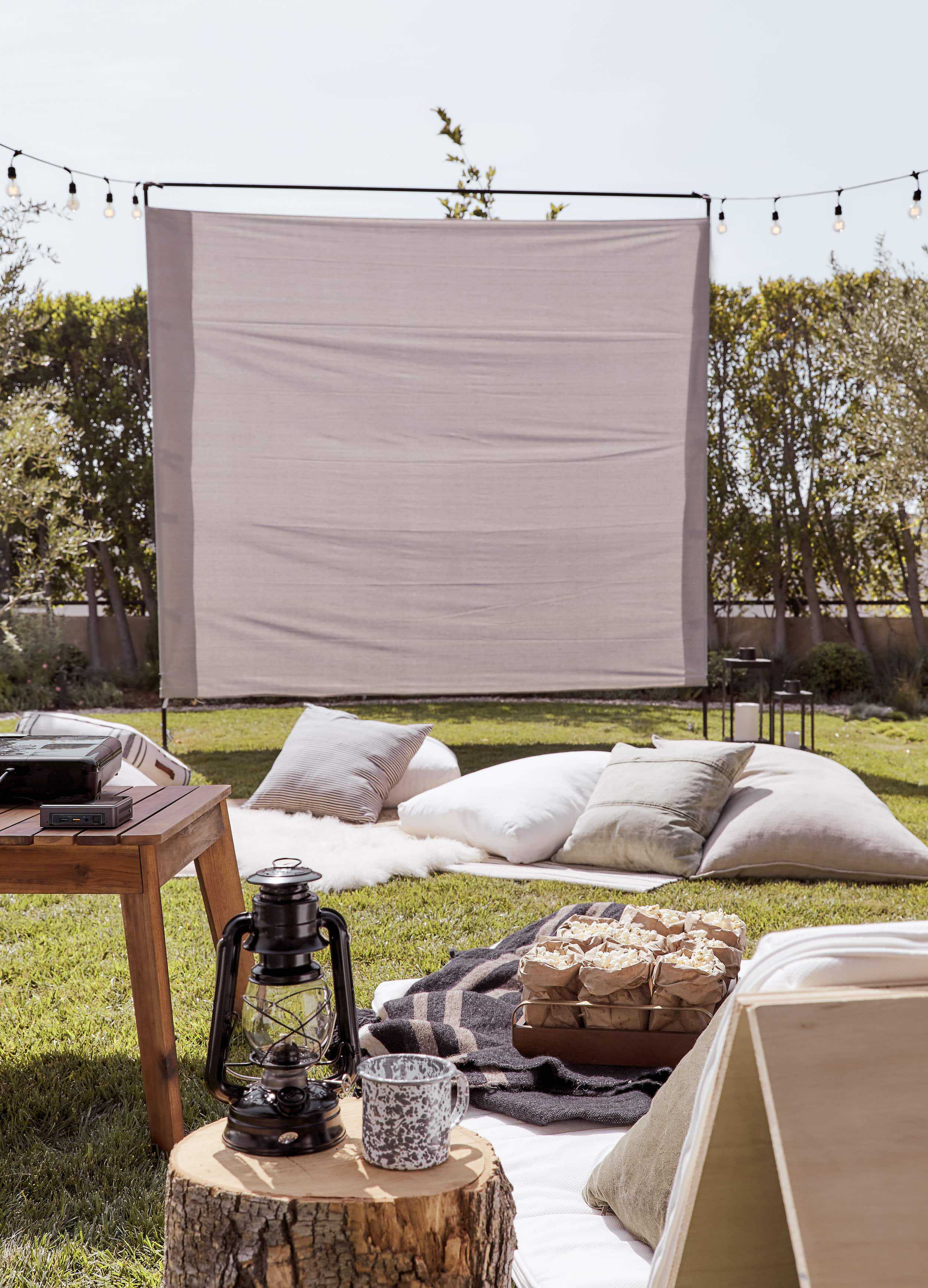 Emily Henderson Intel Outdoor Movie Night