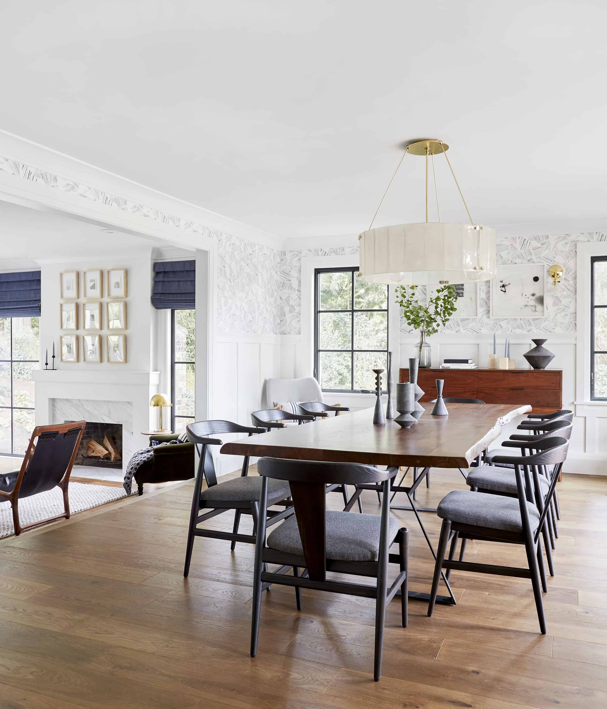 Emily Henderson Portland Traditional Dining Room6