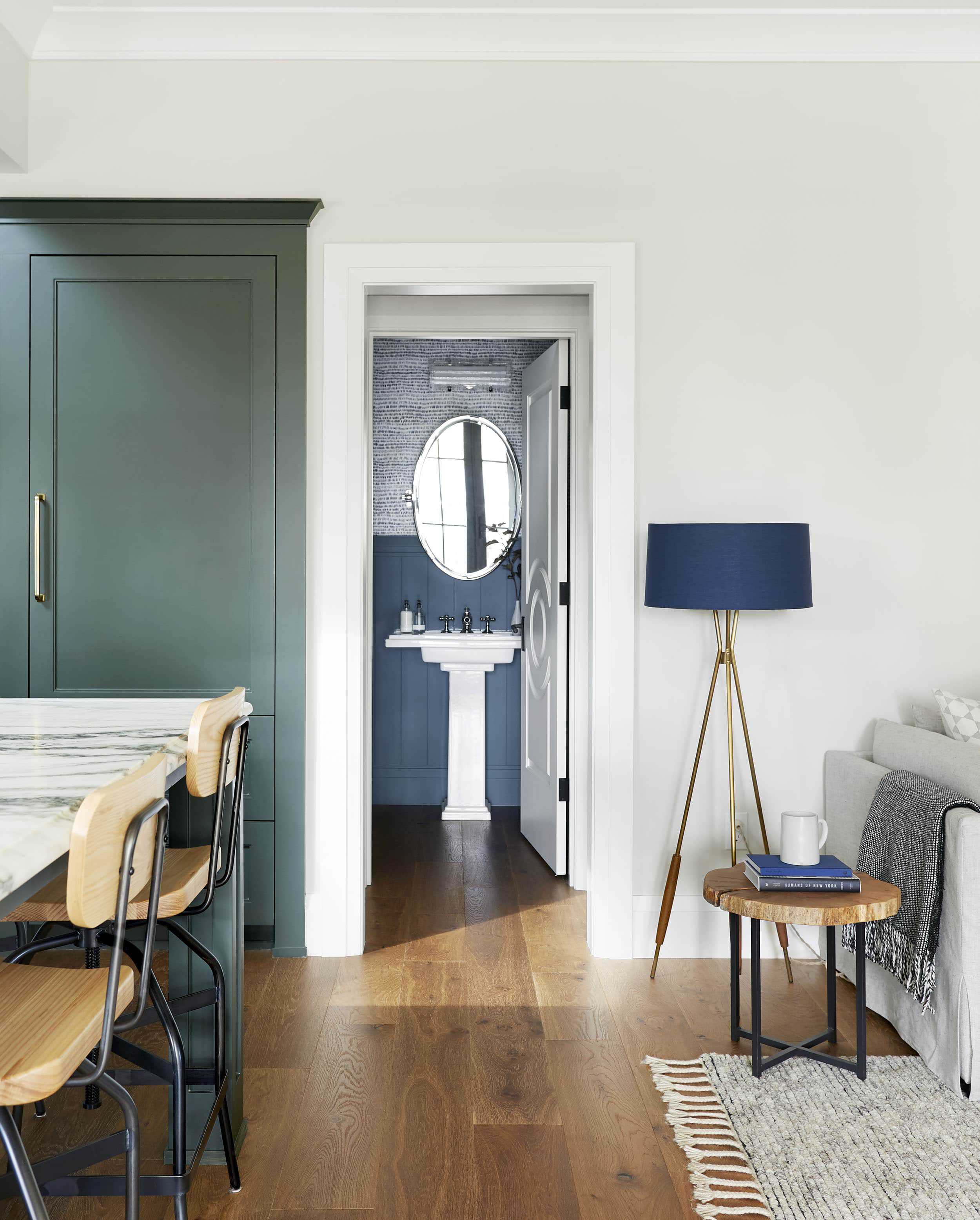 Emily Henderson Portland Traditional Powder Room10