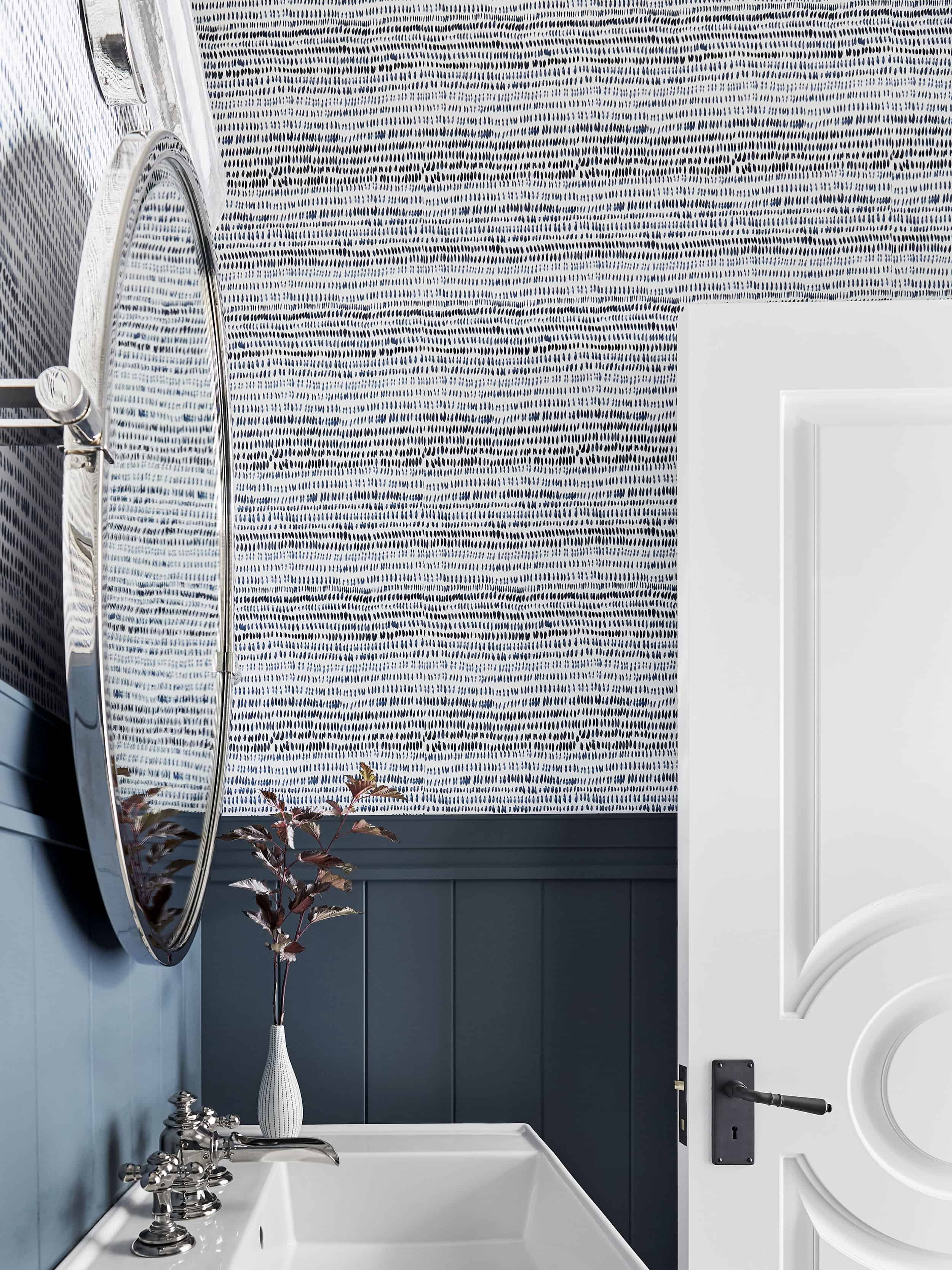 Emily Henderson Portland Traditional Powder Room8