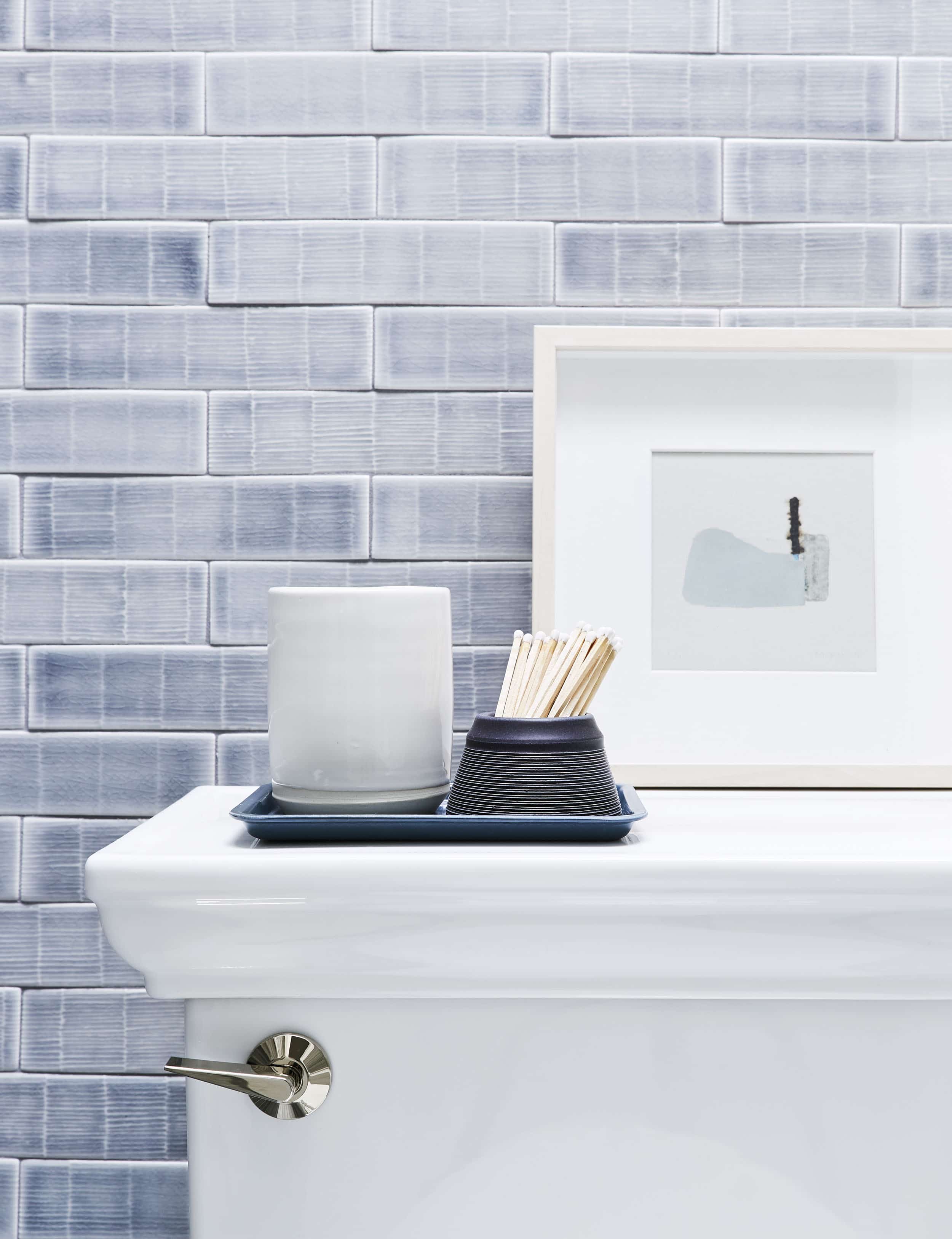 Emily Henderson modern white bathroom ideas