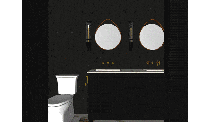 Emily Henderson Mountain House Guest Bath First Level Design And Process Animation Hi Res 5