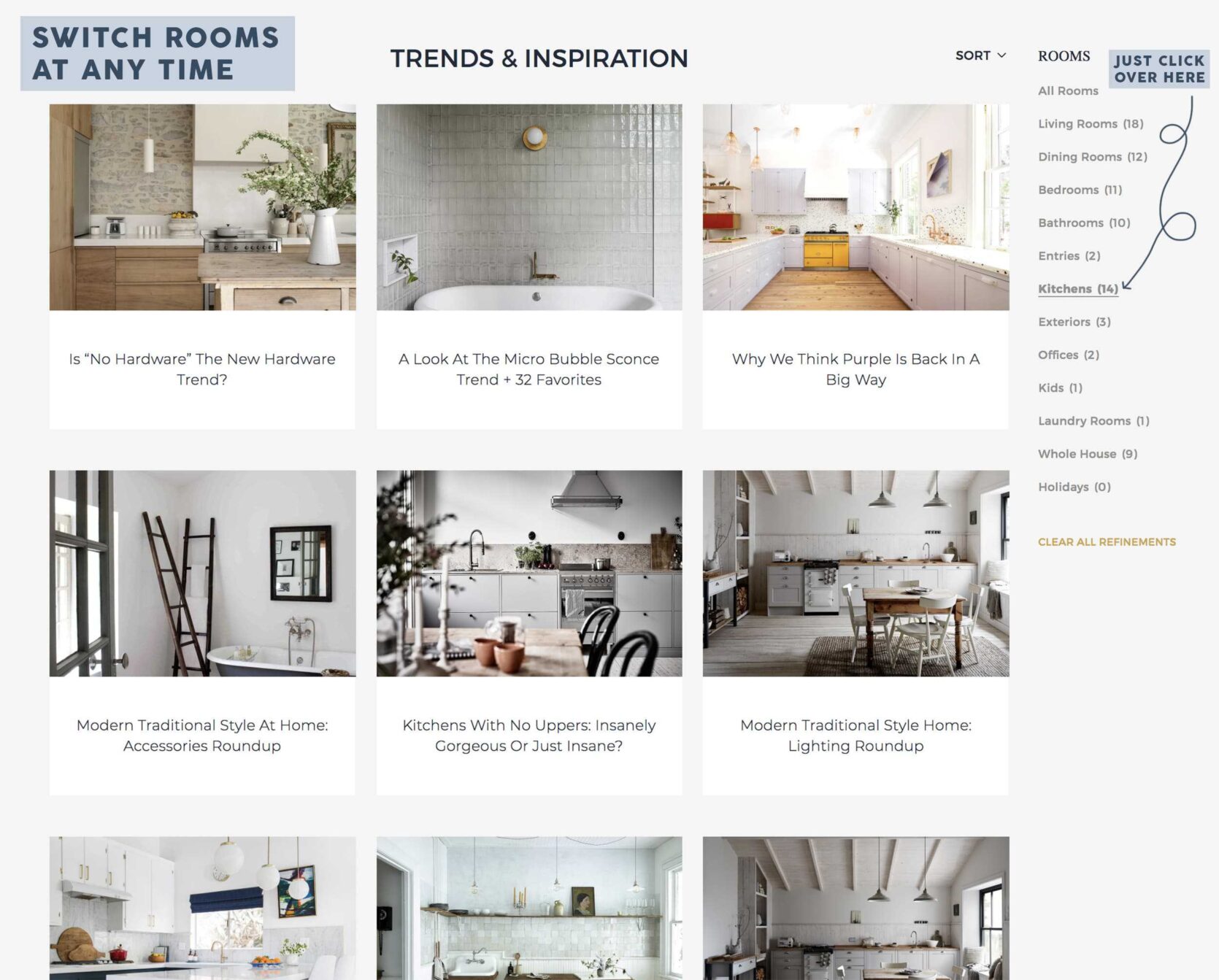 Emily Henderson New Site Launch Rooms Catgories 2 Copy