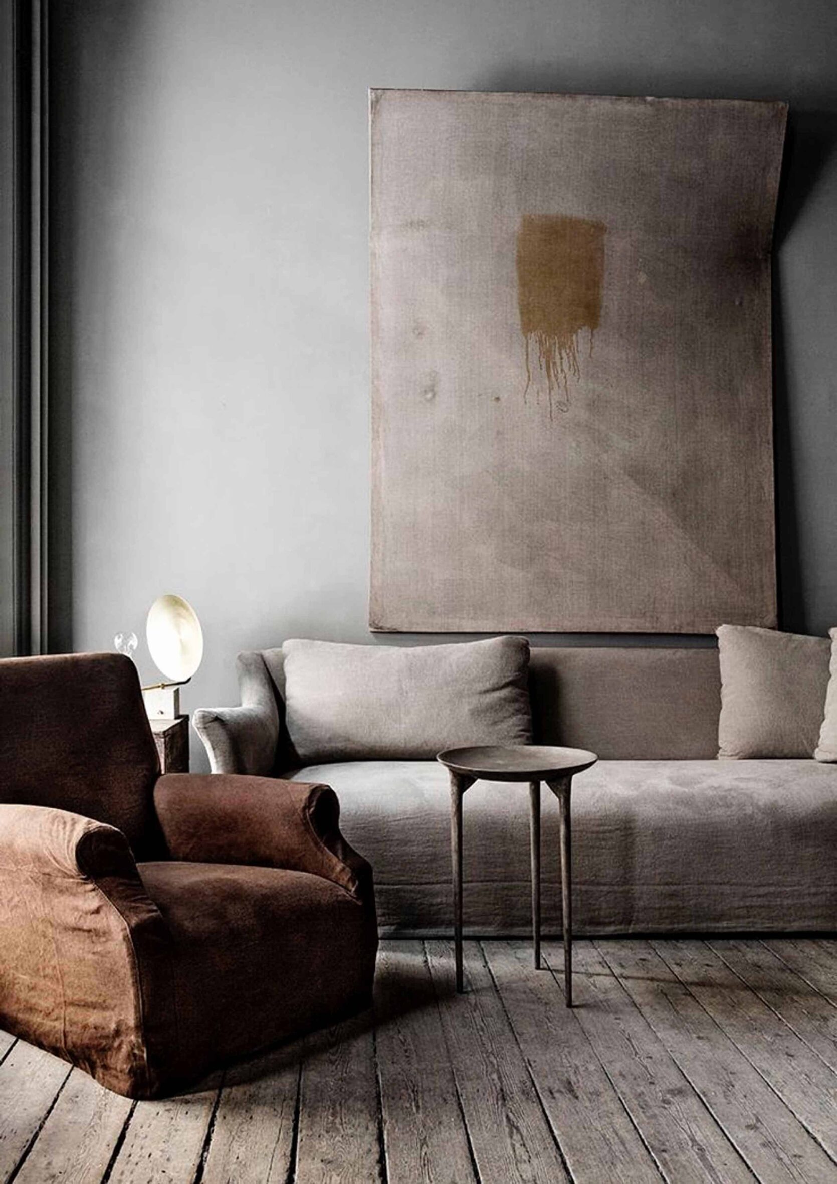 Gray Walls Living Room