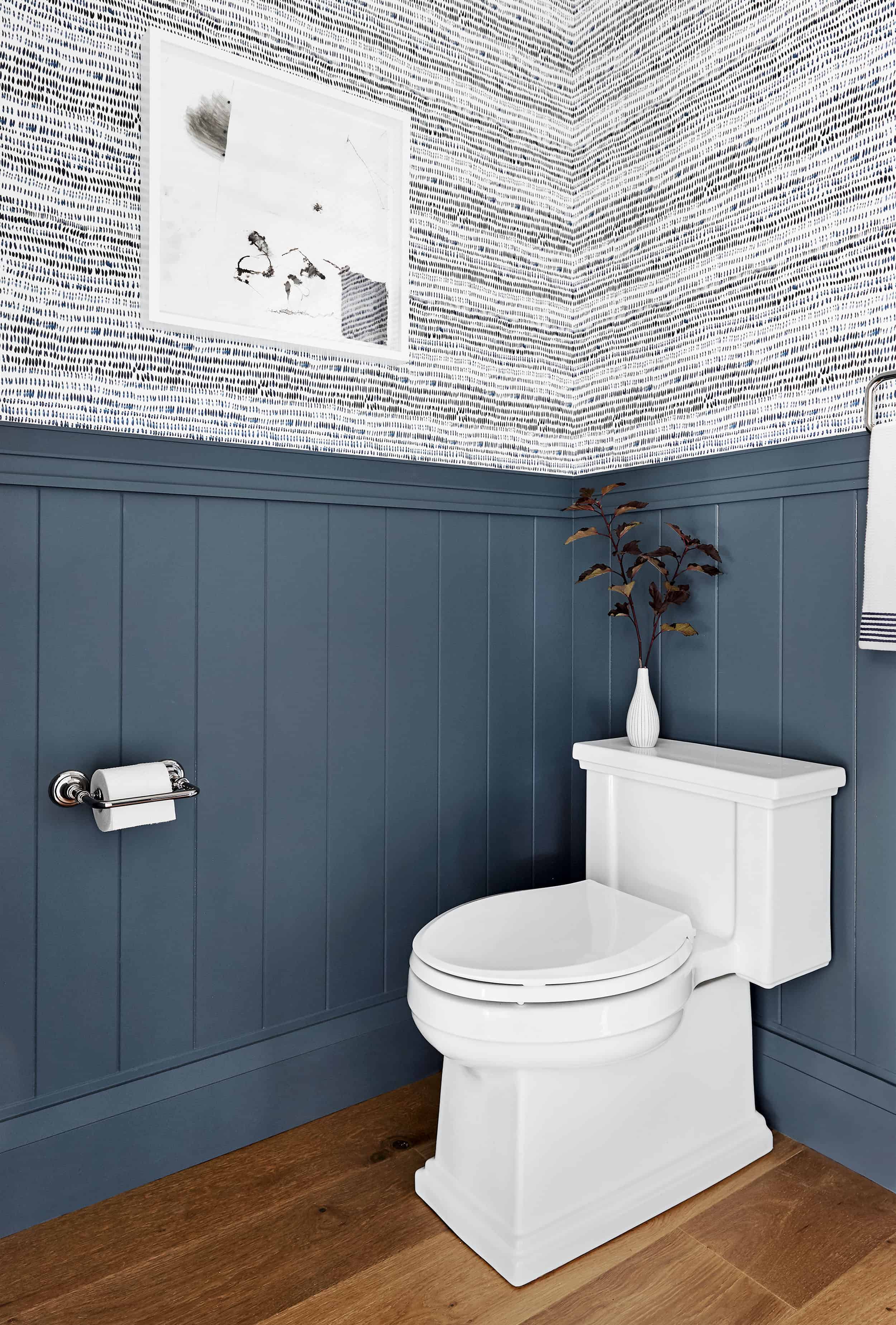 Emily Henderson Portland Traditional Powder Room2