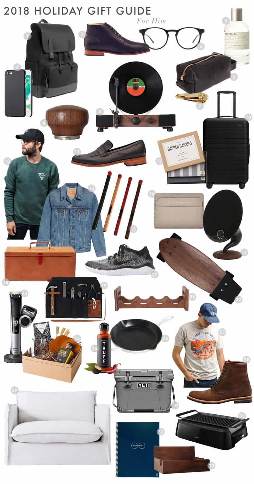 Emily Henderson 2018 Holiday Gift Guide For Him Roundup2