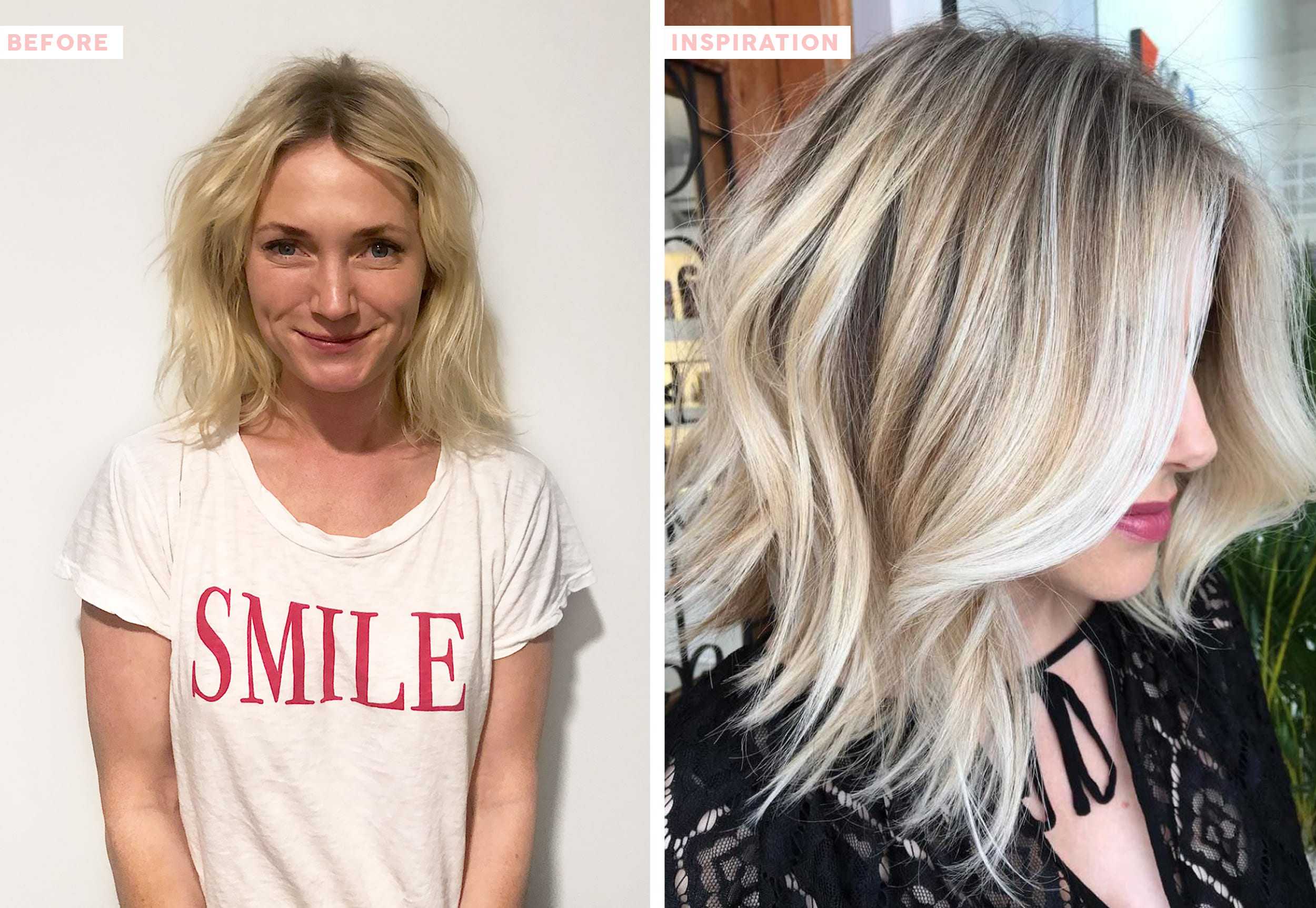 Emily Henderson The Harbor Salon Ehd Team Hair Transformations Before Inspiration Emily