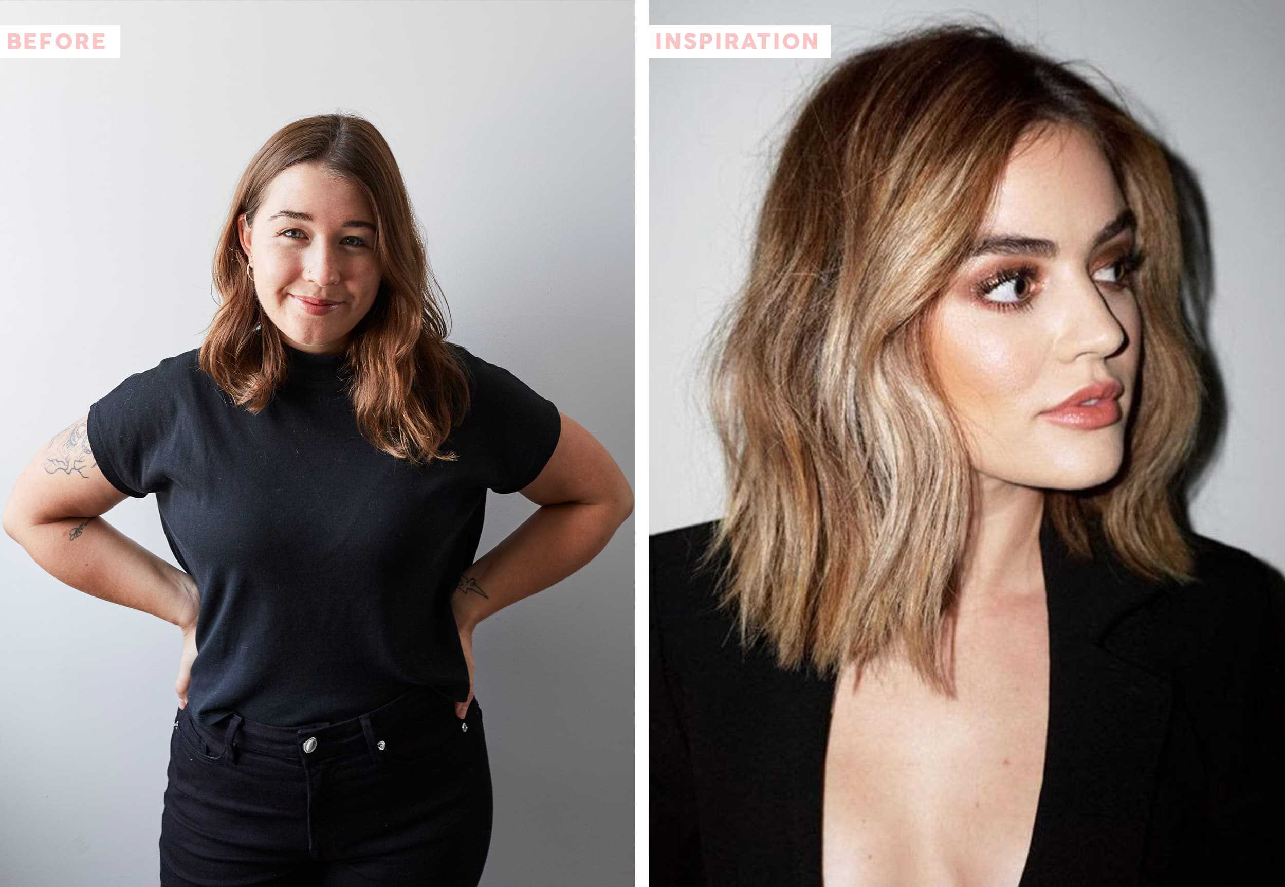 Emily Henderson The Harbor Salon Ehd Team Hair Transformations Before Inspiration Sara