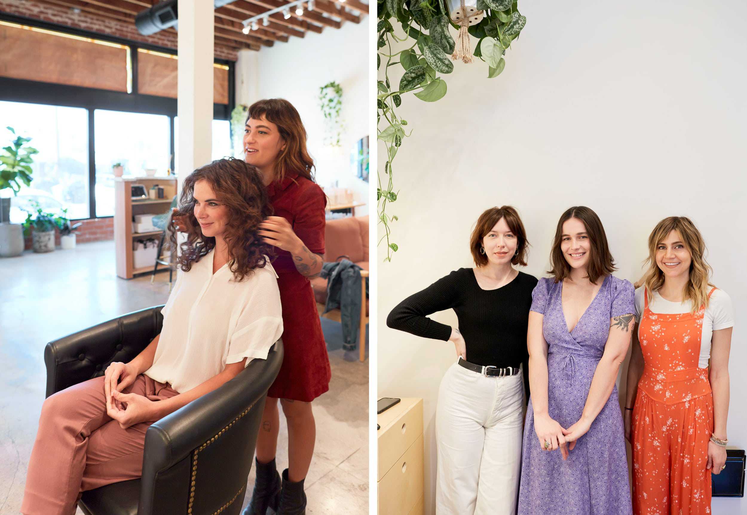 Emily Henderson The Harbor Salon Ehd Team Hair Transformations Salon Process Velinda Ryann 01