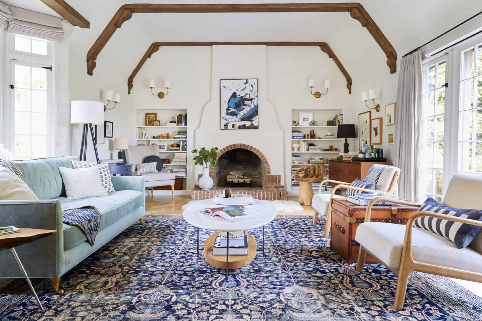 Emily Henderson Waverly Living Room 2018 Fall Update 12