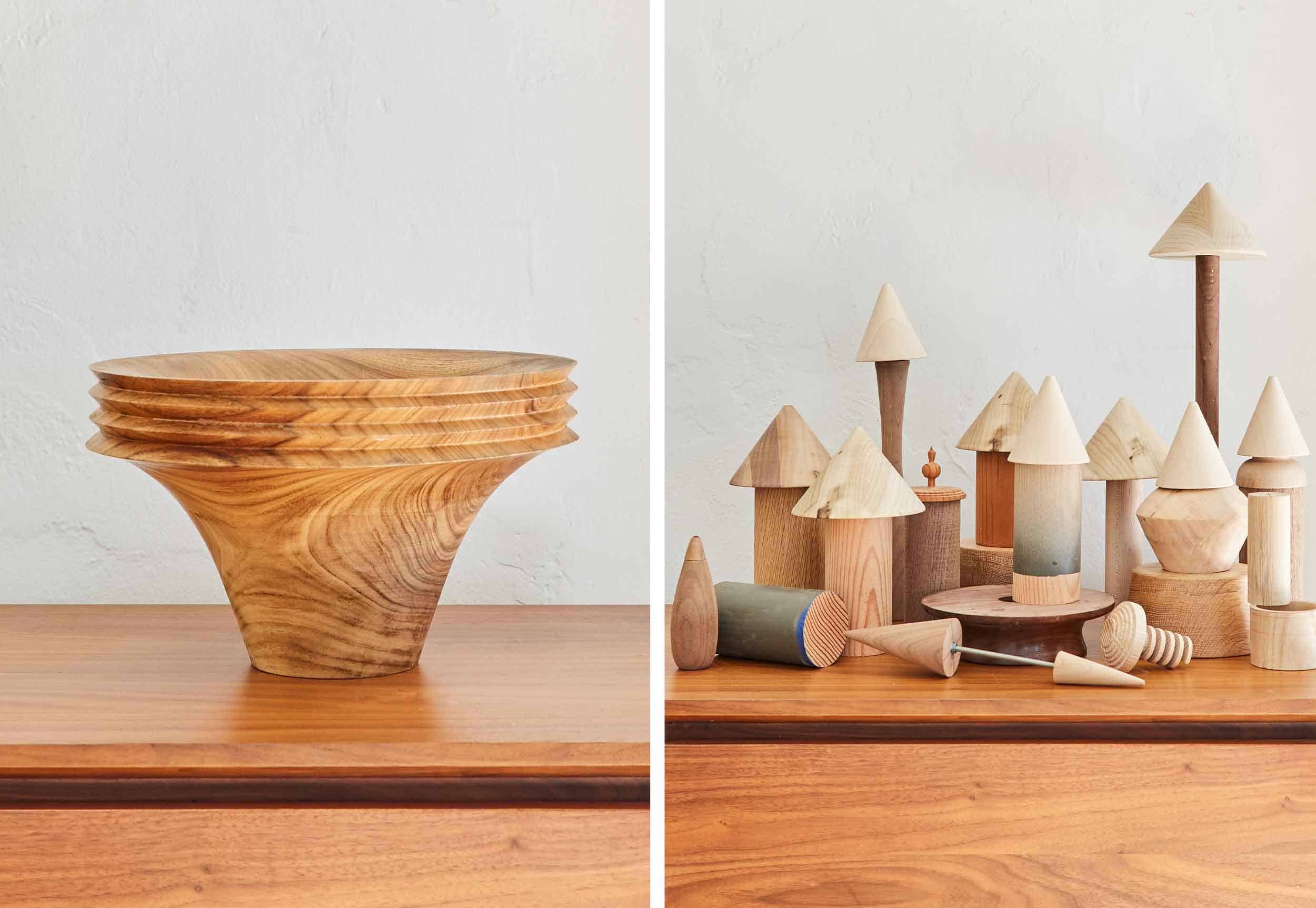 Side By Side Wood Pieces