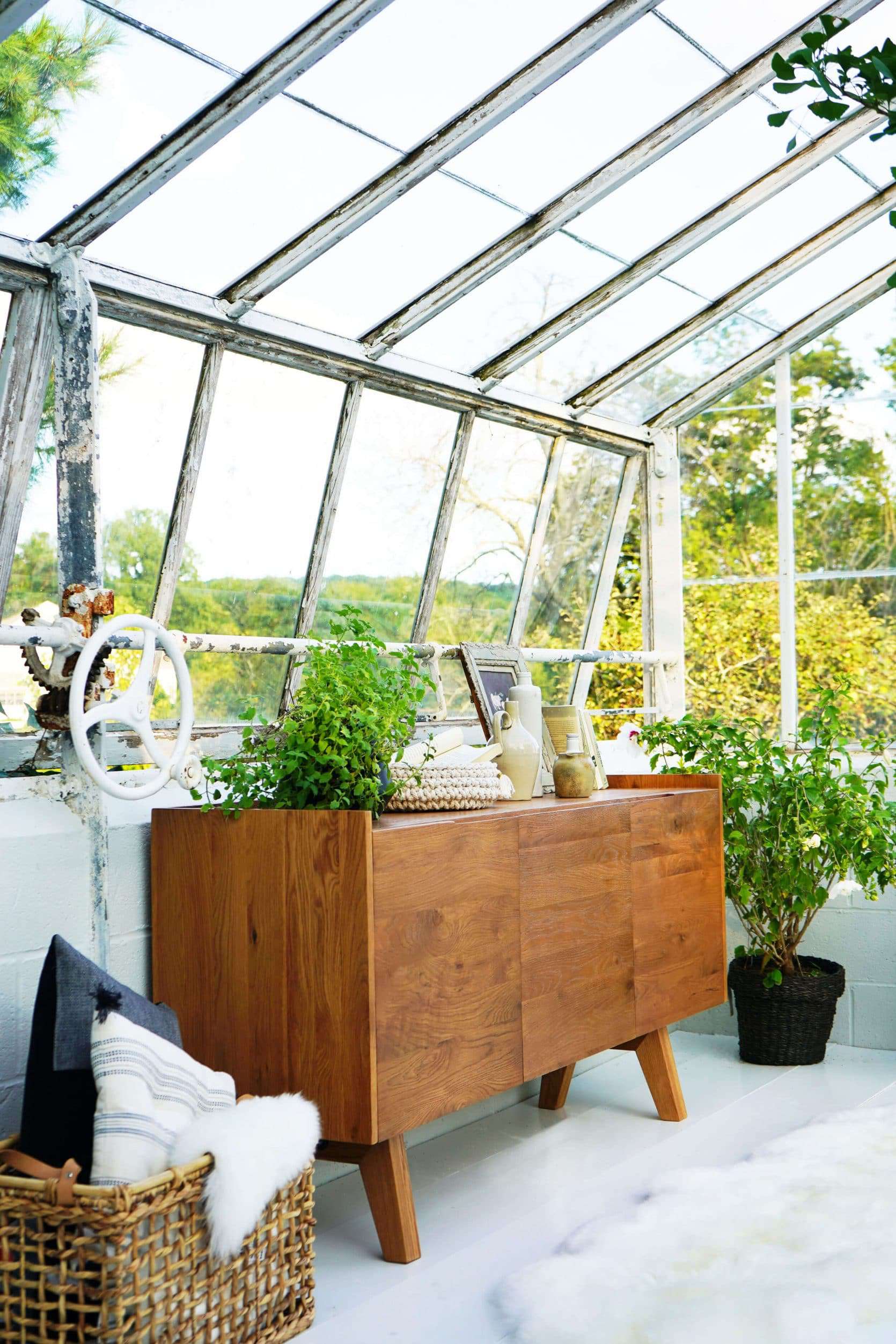 Emily Henderson Samsung The Frame My Scandinavian Home Greenhouse 13