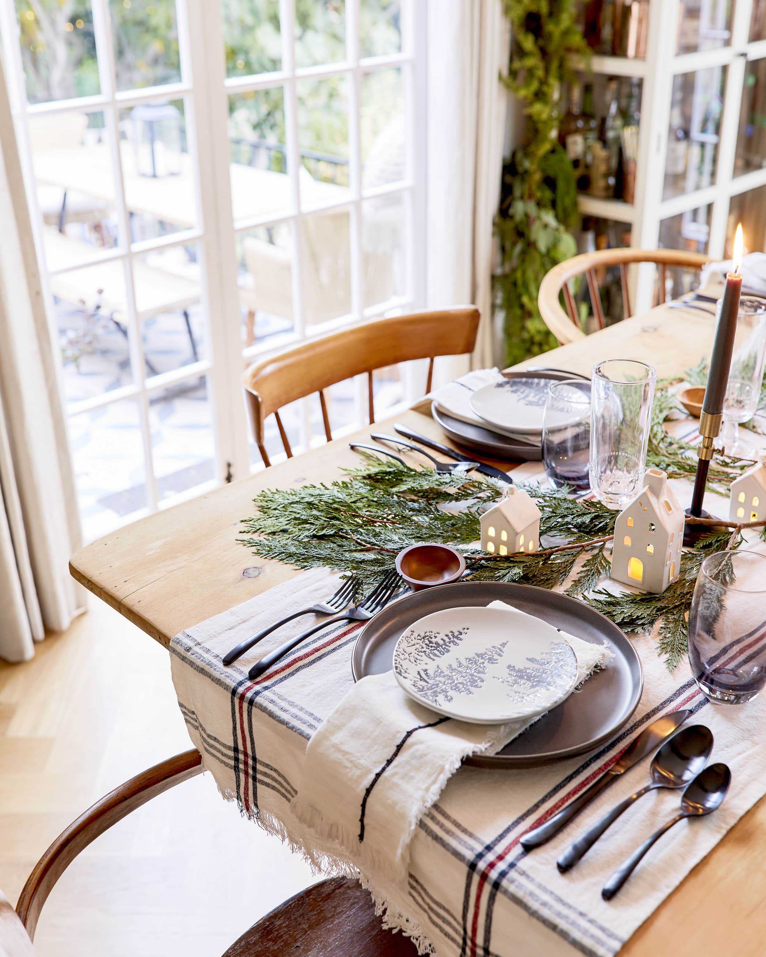Emily Henderson House Beautiful Holiday Tablescape 11