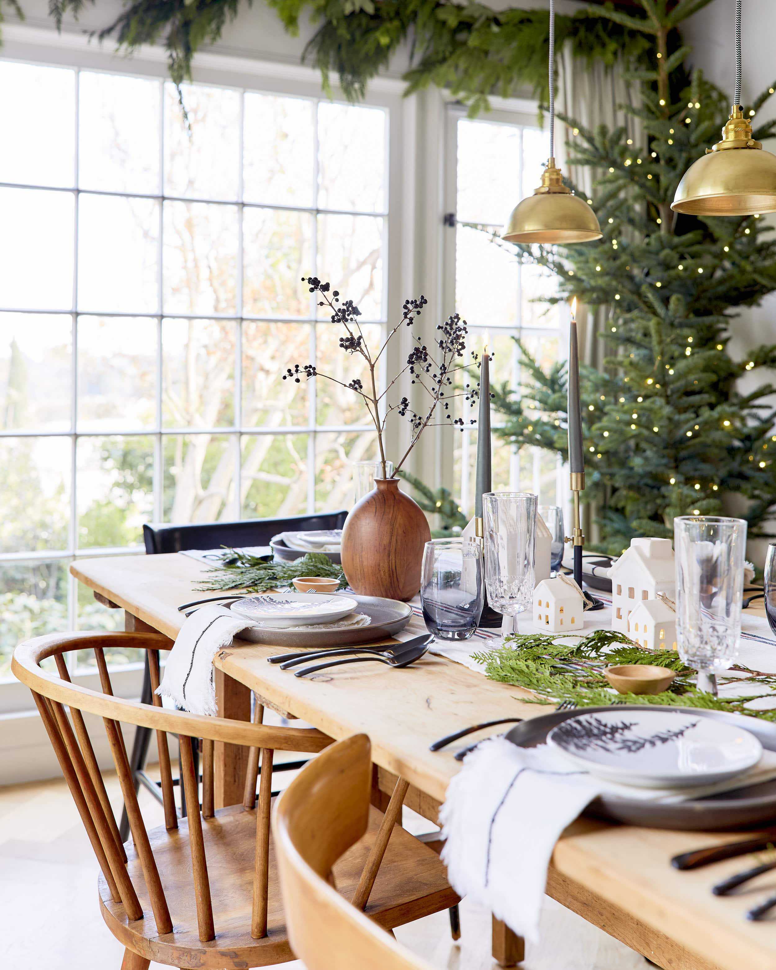 Emily Henderson House Beautiful Holiday Tablescape 2