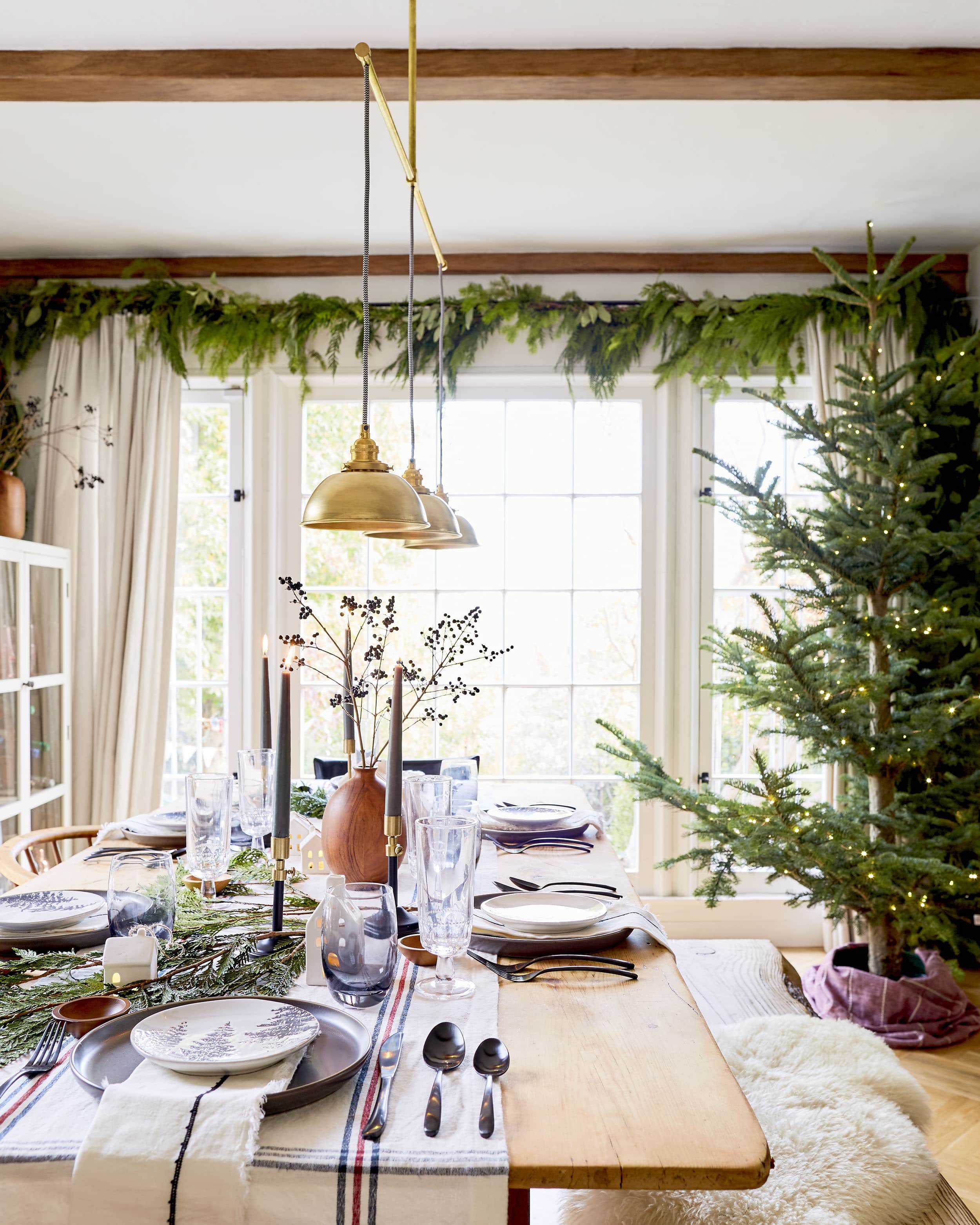 Emily Henderson House Beautiful Holiday Tablescape 3