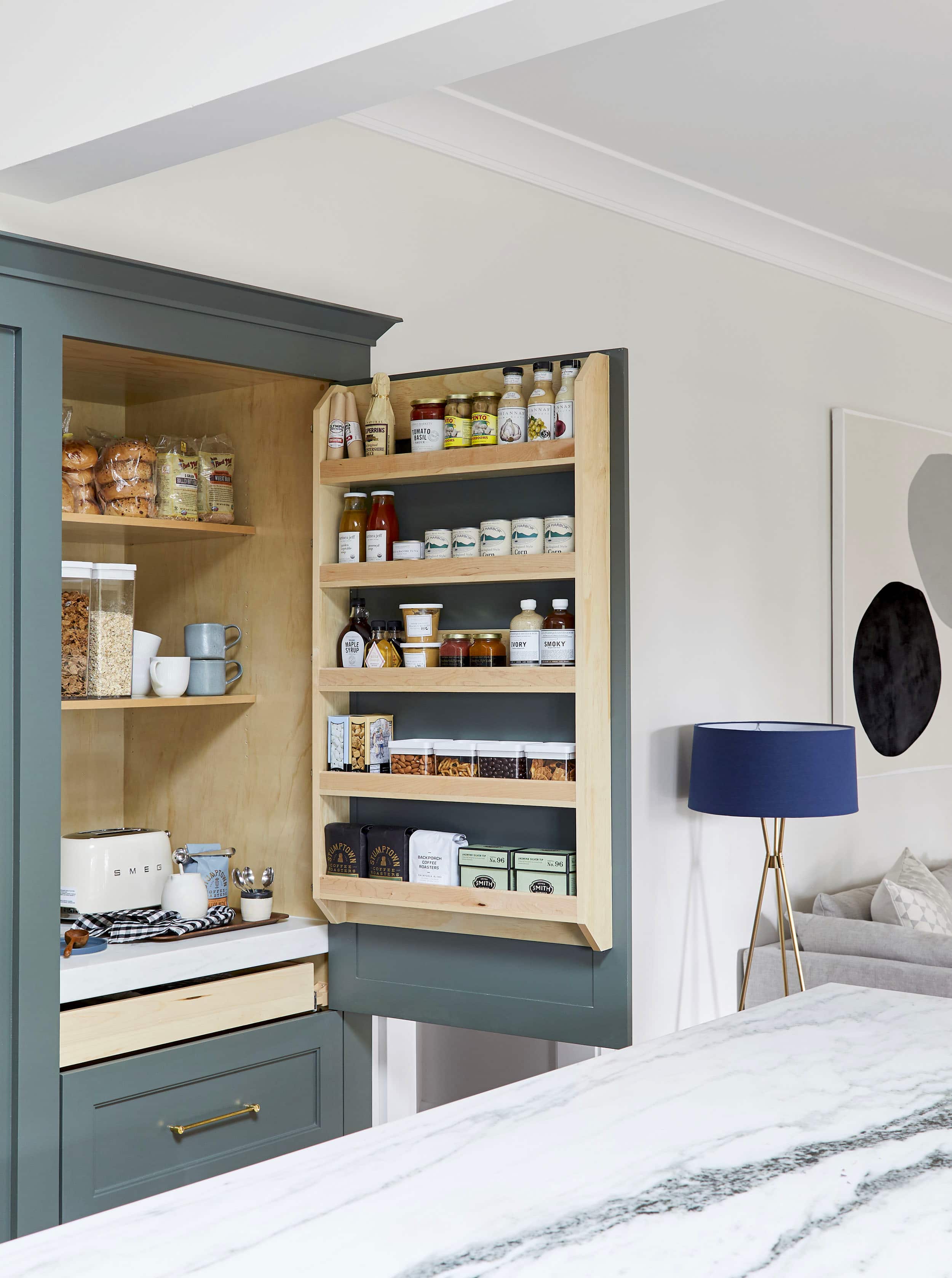 Emily Henderson pantry organization