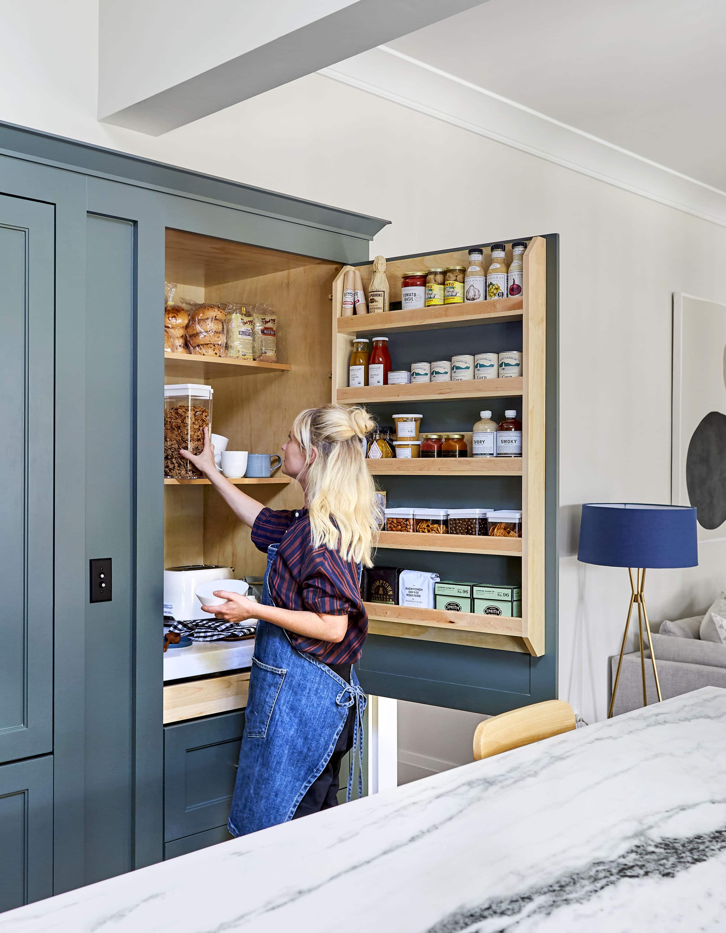 Emily Henderson pantry organization
