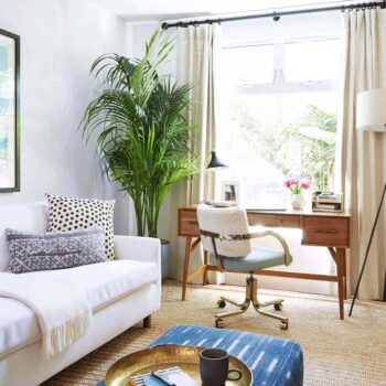 Emily Henderson Home Office Modern Feminine 1