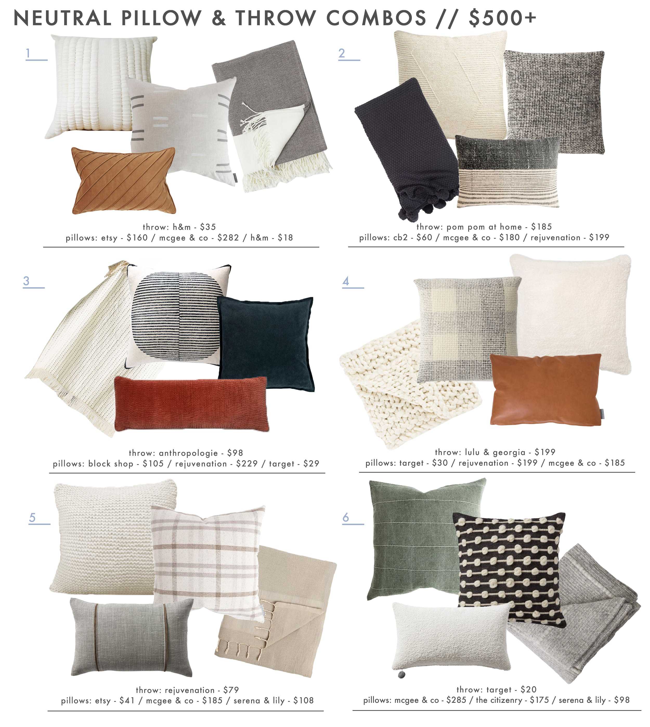 Emily Henderson Roundup Mountain Fixer Pillow Combos 500 01