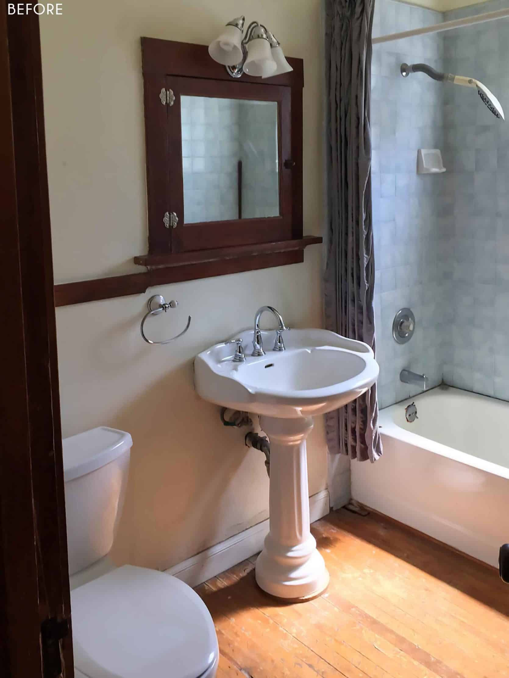 Bathroombefore
