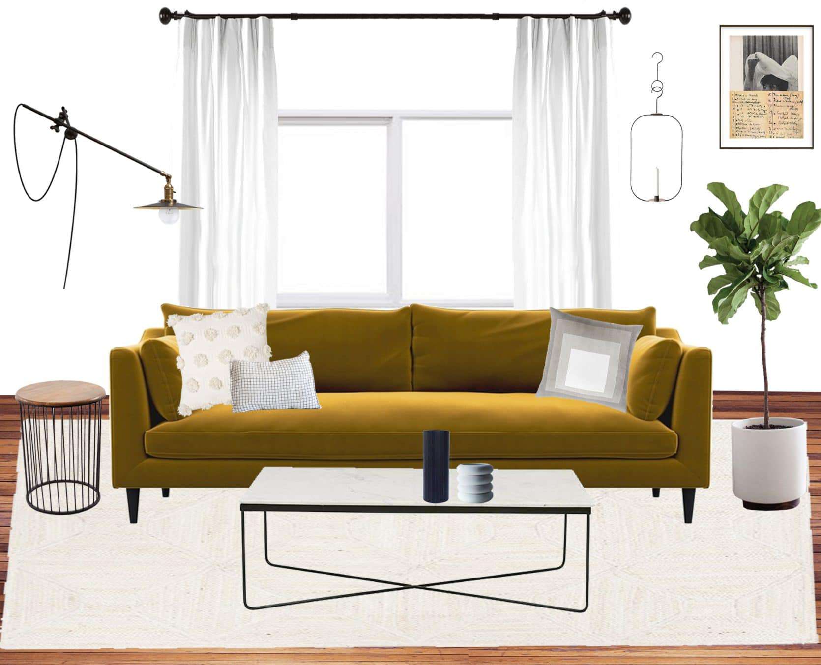 Emily Henderson Jess Moto Living Room Mood Board 5