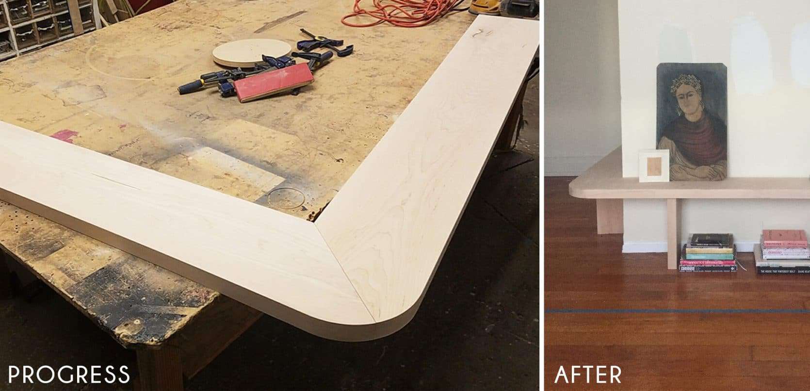 Emily Henderson Jess Moto Intro Living Room Shelf Side By Side