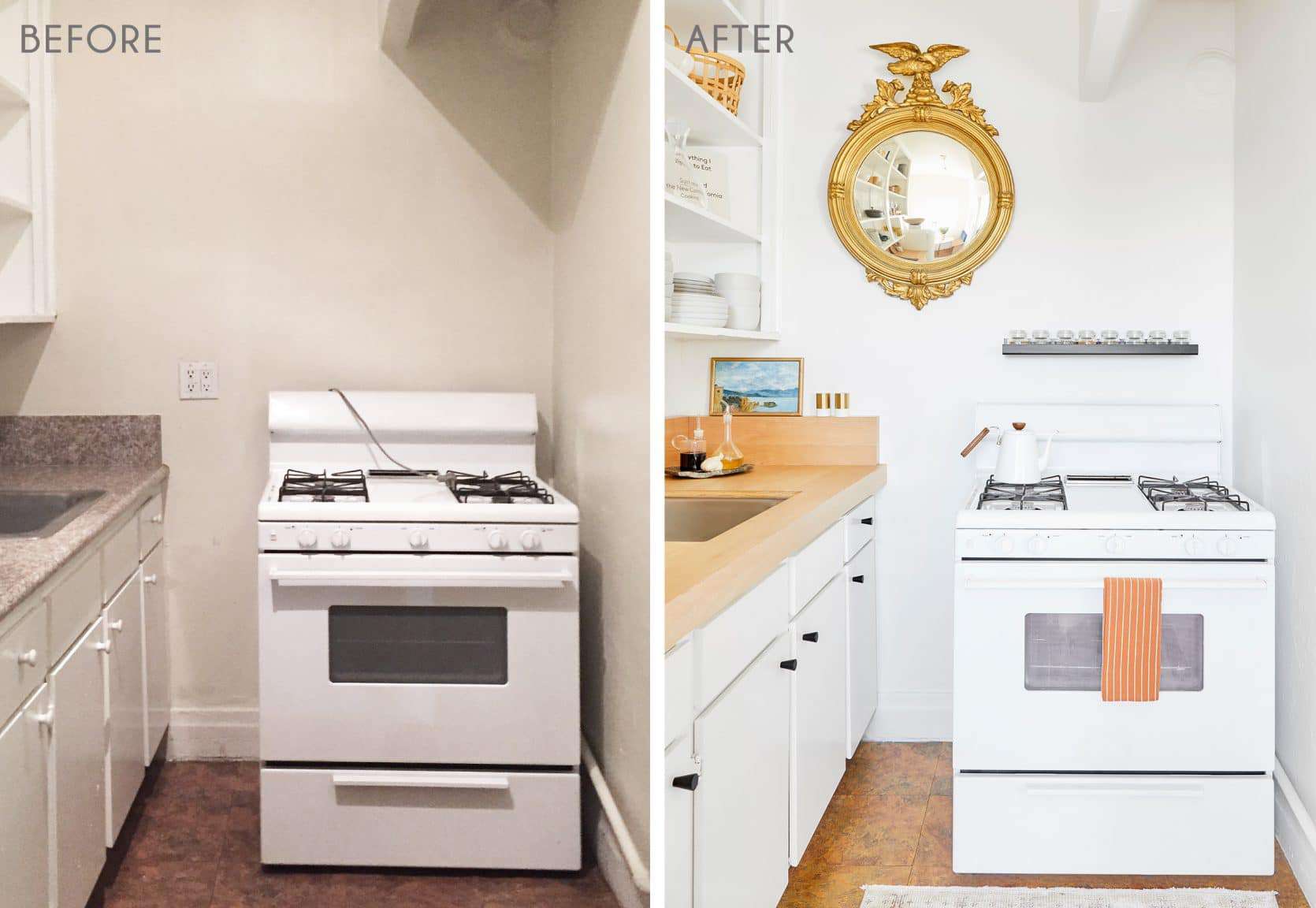 Emily Henderson Jess Moto Kitchen Side By Side 2