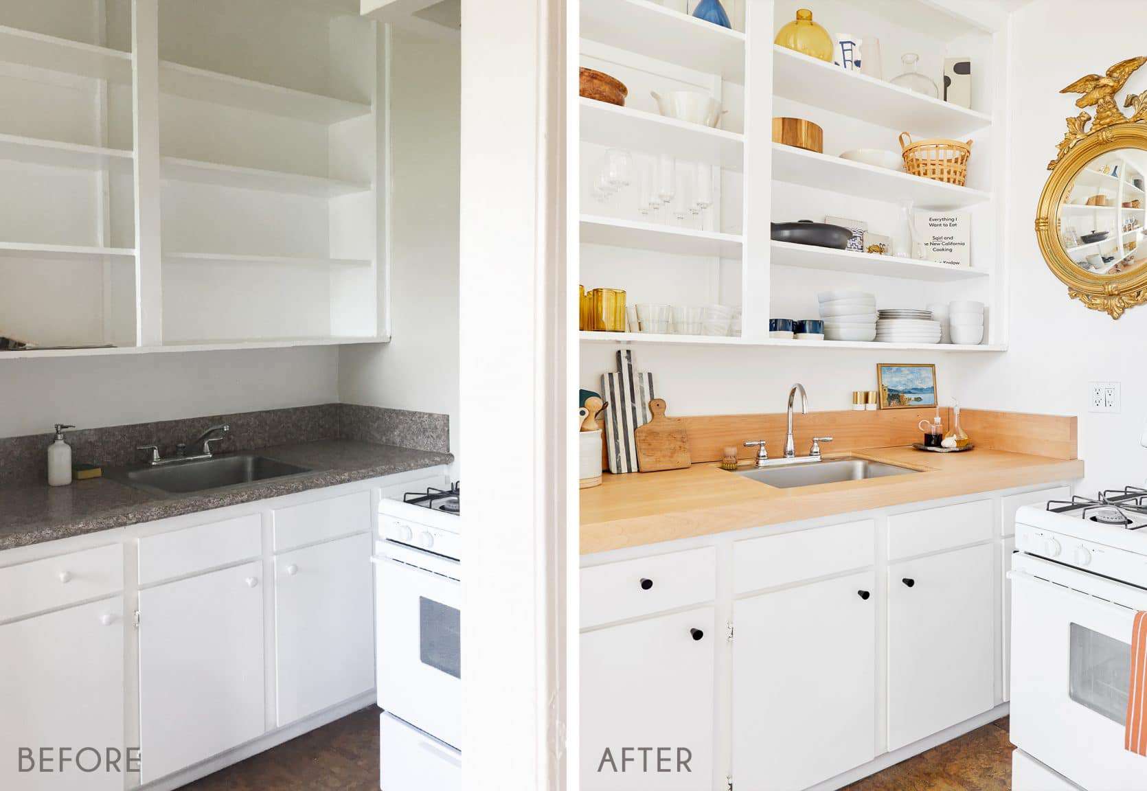 Emily Henderson Jess Moto Kitchen Side By Side 3