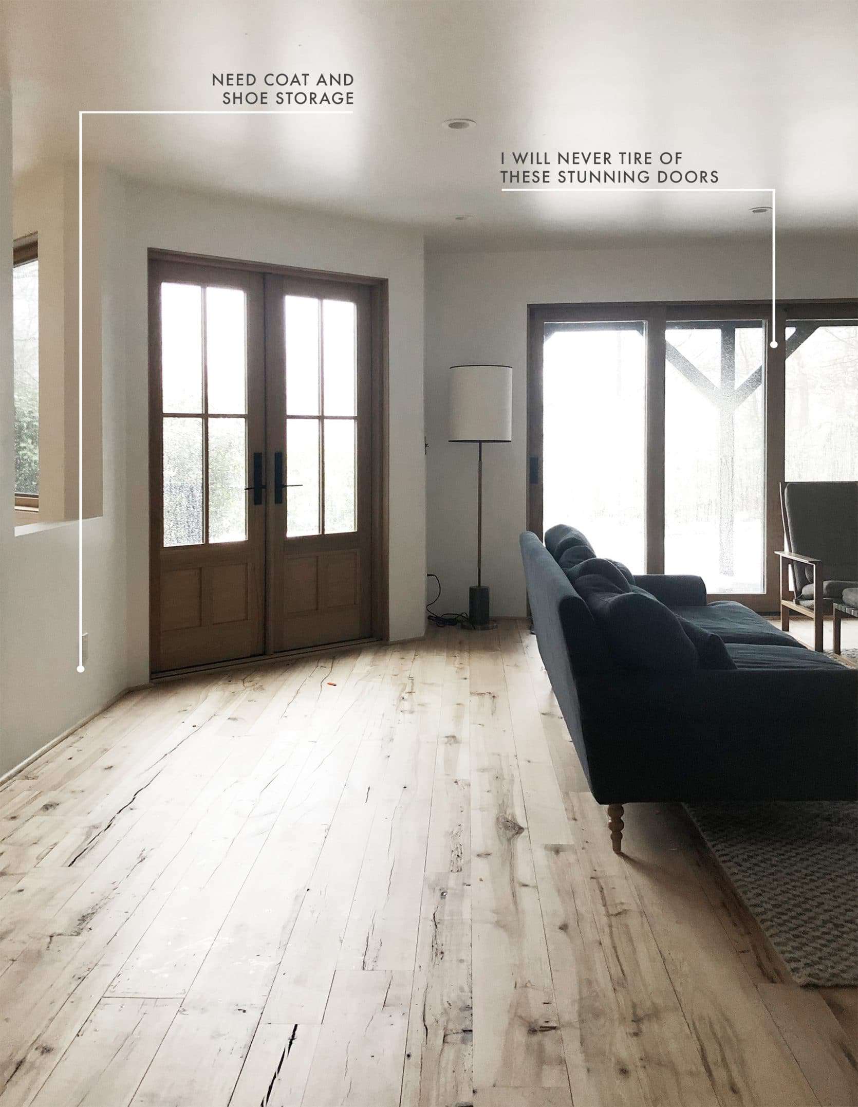 Emily Henderson Mountain House Family Room Update 3 Doorway Text Overlay
