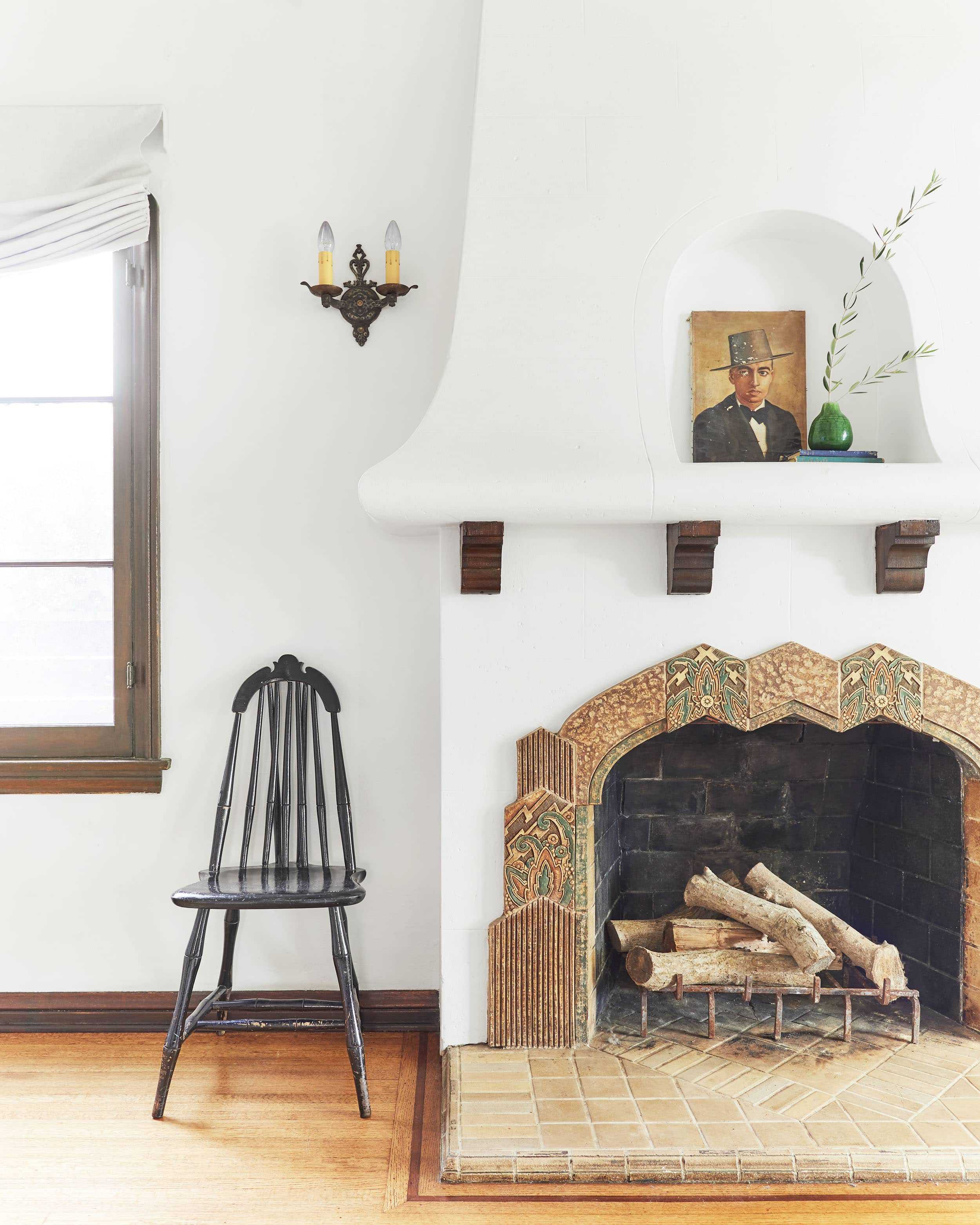 vintage living room